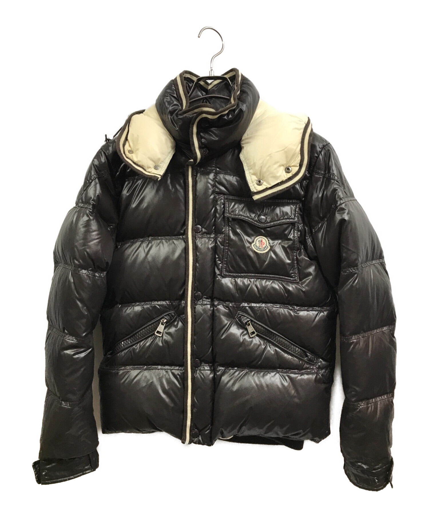 中古・古着通販】MONCLER (モンクレール) ダウンジャケット ブラウン