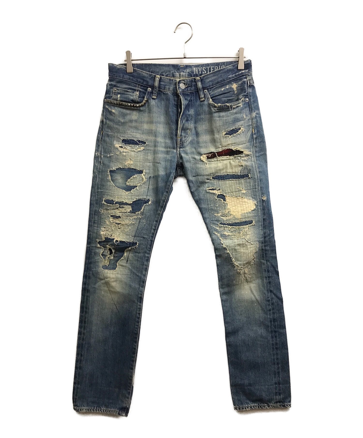 送料別】HYSTERIC GLAMOUR jeans 34cm | www.gamutgallerympls.com