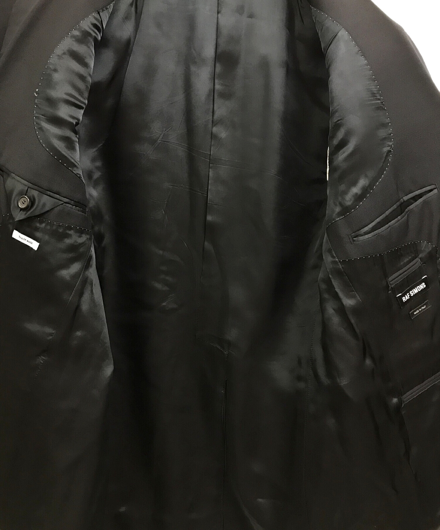 中古・古着通販】RAF SIMONS (ラフシモンズ) ピークドラペル2B