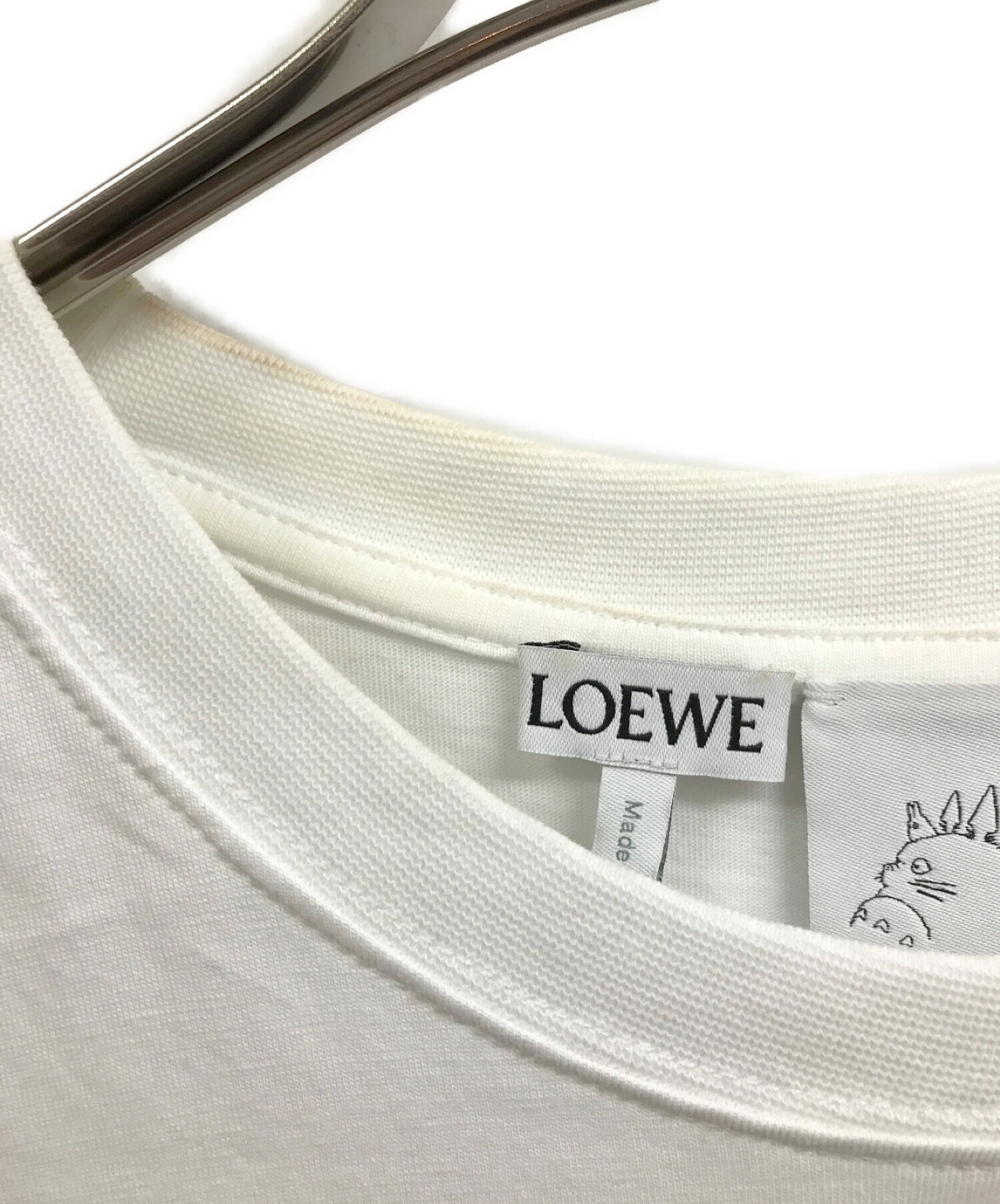 LOEWE (ロエベ) スタジオジブリ (スタジオジブリ) ハエドリTシャツ ホワイト サイズ:XS