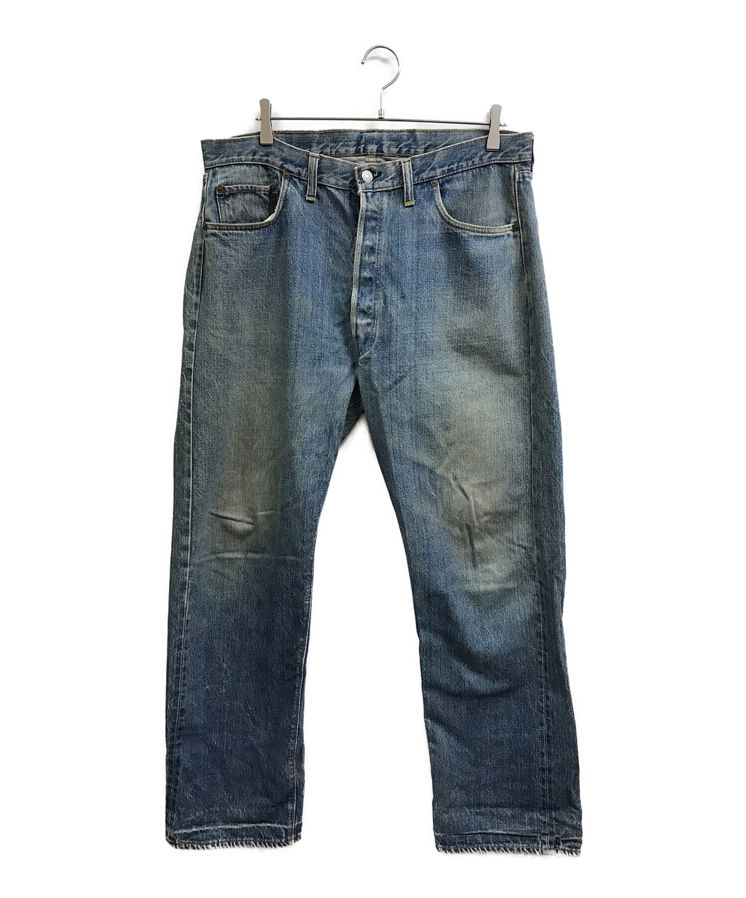 デニム希少 70s LEVI'S OVERDESIGN 501 66前期 デニムパンツ - デニム