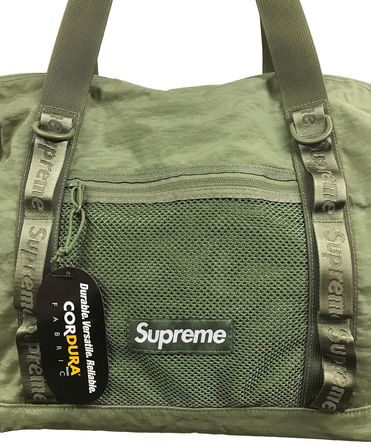 SUPREME (シュプリーム) 20AW Zip Tote グリーン