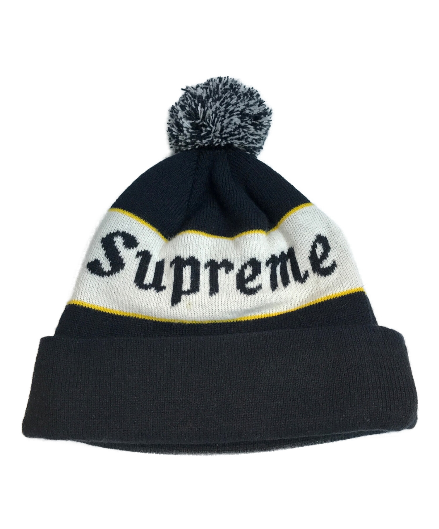 買い方supreme alpine beanieニット帽 ネイビー 帽子