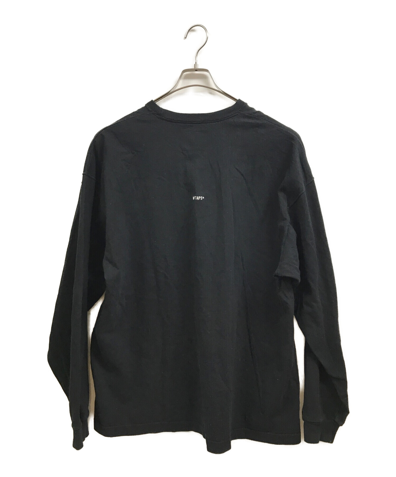 WTAPS (ダブルタップス) 23SS AII 01/LS/COTTON.SIGN ブラック サイズ:4