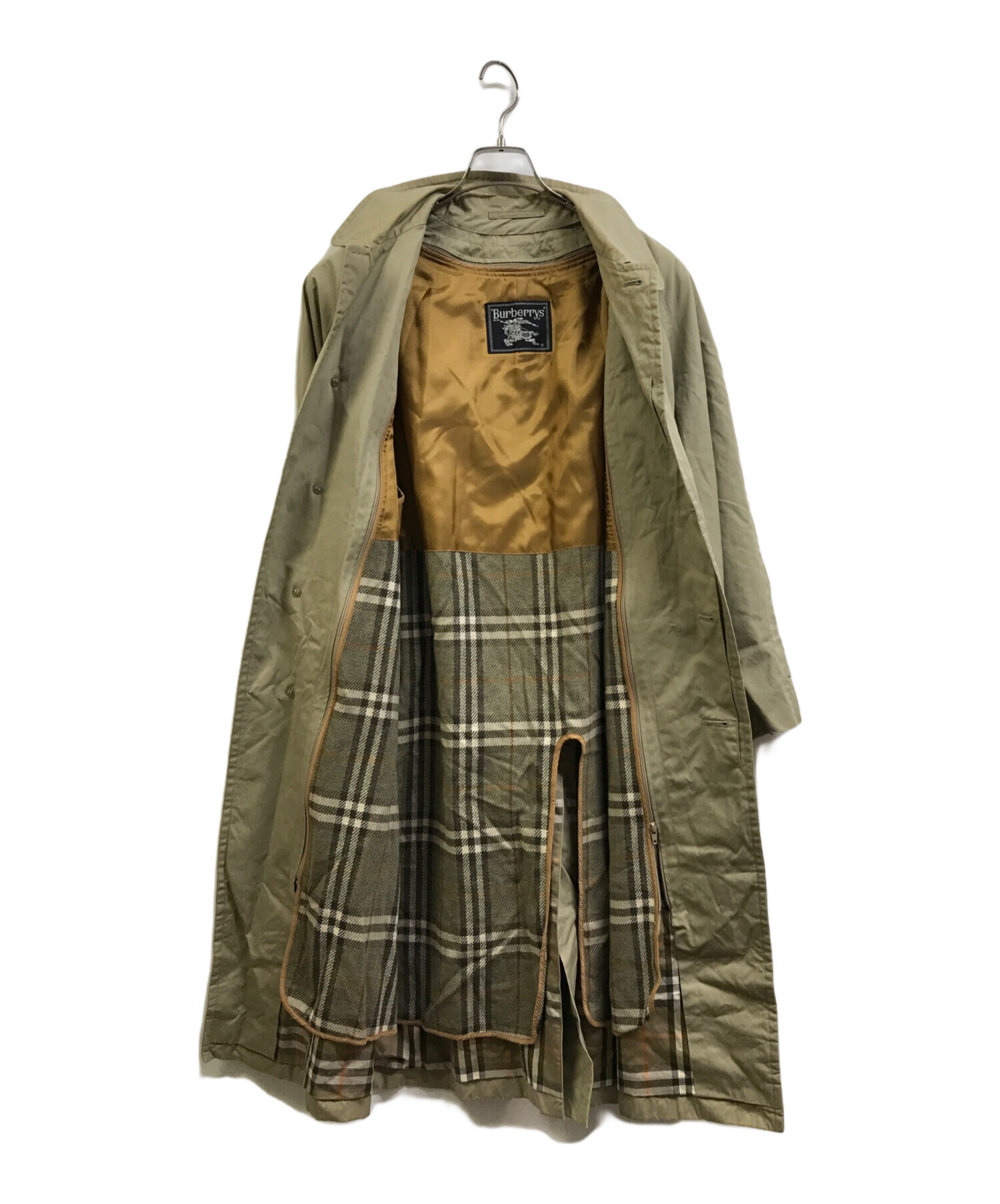 中古・古着通販】Burberry's (バーバリーズ) ライナー付きステンカラーコート ベージュ サイズ:160｜ブランド・古着通販  トレファク公式【TREFAC FASHION】スマホサイト