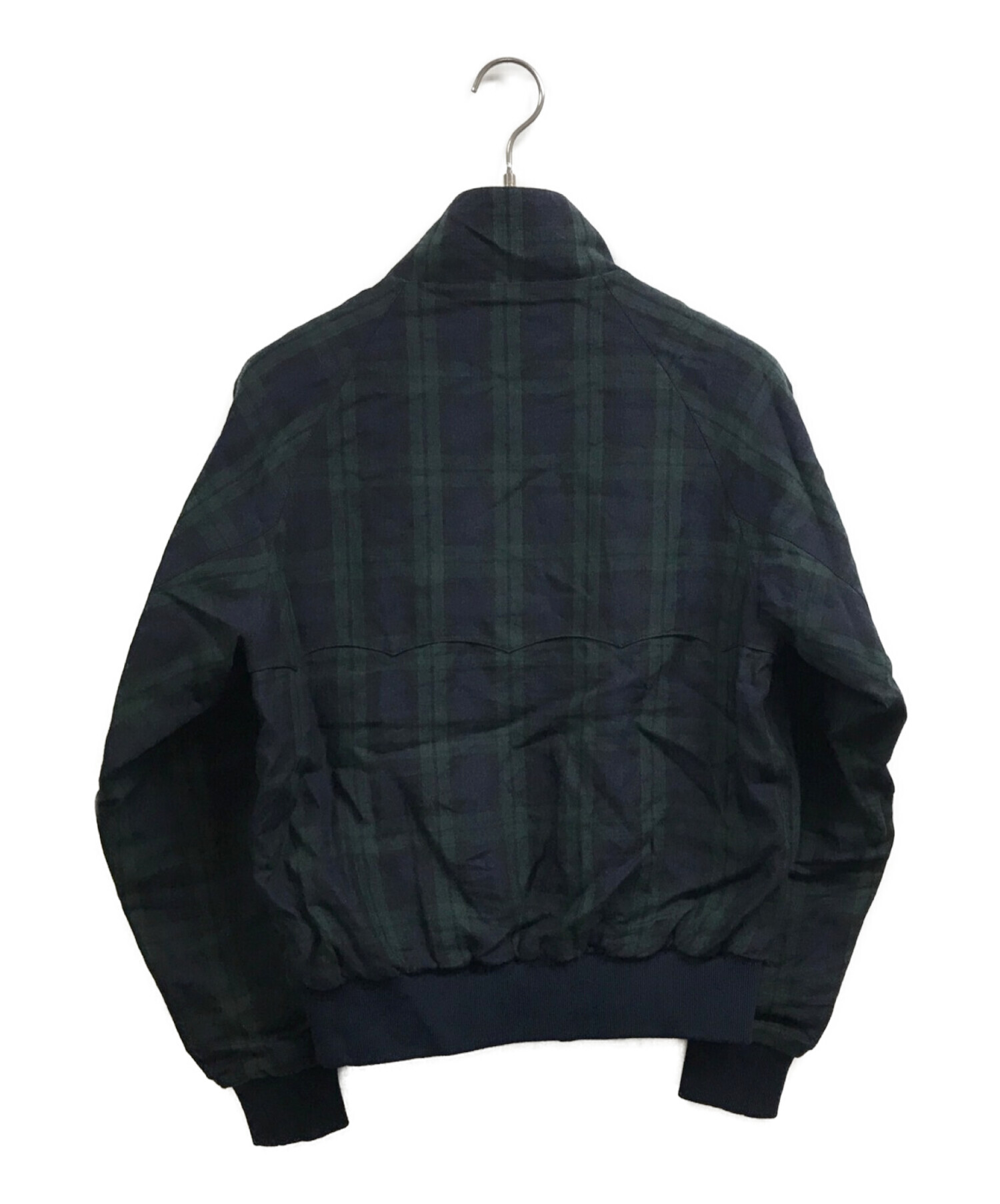 BARACUTA (バラクータ) BEAMS PLUS (ビームスプラス) 別注 リネンリバーシブルG9ジャケット ブラック×グリーン サイズ:36