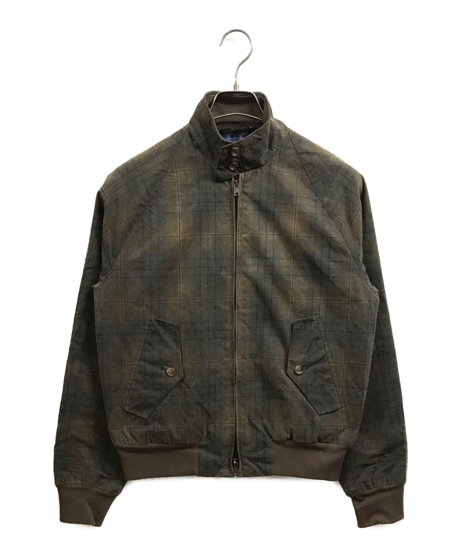 中古・古着通販】BARACUTA (バラクータ) ワックスコットン G9 ハリントンジャケット ブラウン サイズ:36｜ブランド・古着通販  トレファク公式【TREFAC FASHION】スマホサイト