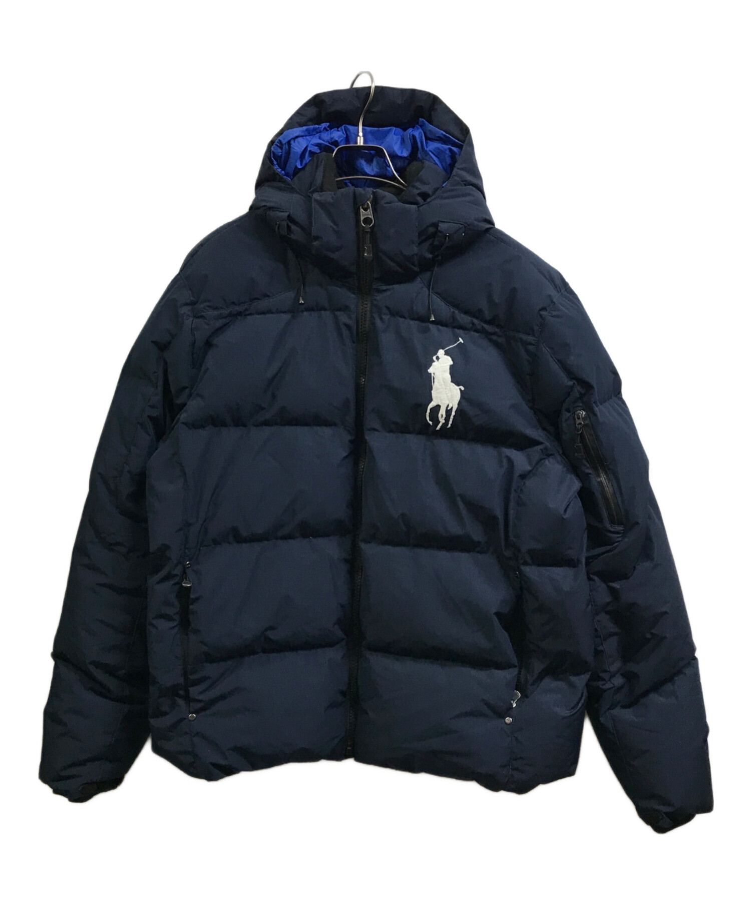 POLO RALPH LAUREN (ポロ・ラルフローレン) ビッグポニーダウンジャケット ネイビー サイズ:XL