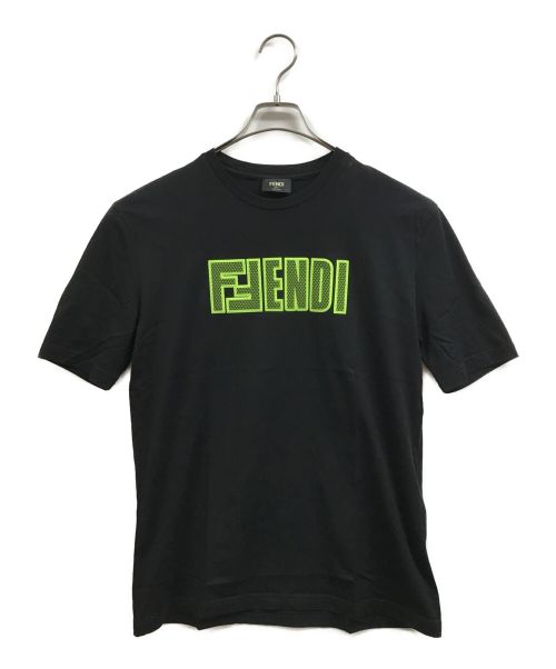 中古・古着通販】FENDI (フェンディ) FFロゴ クルーネック半袖Tシャツ