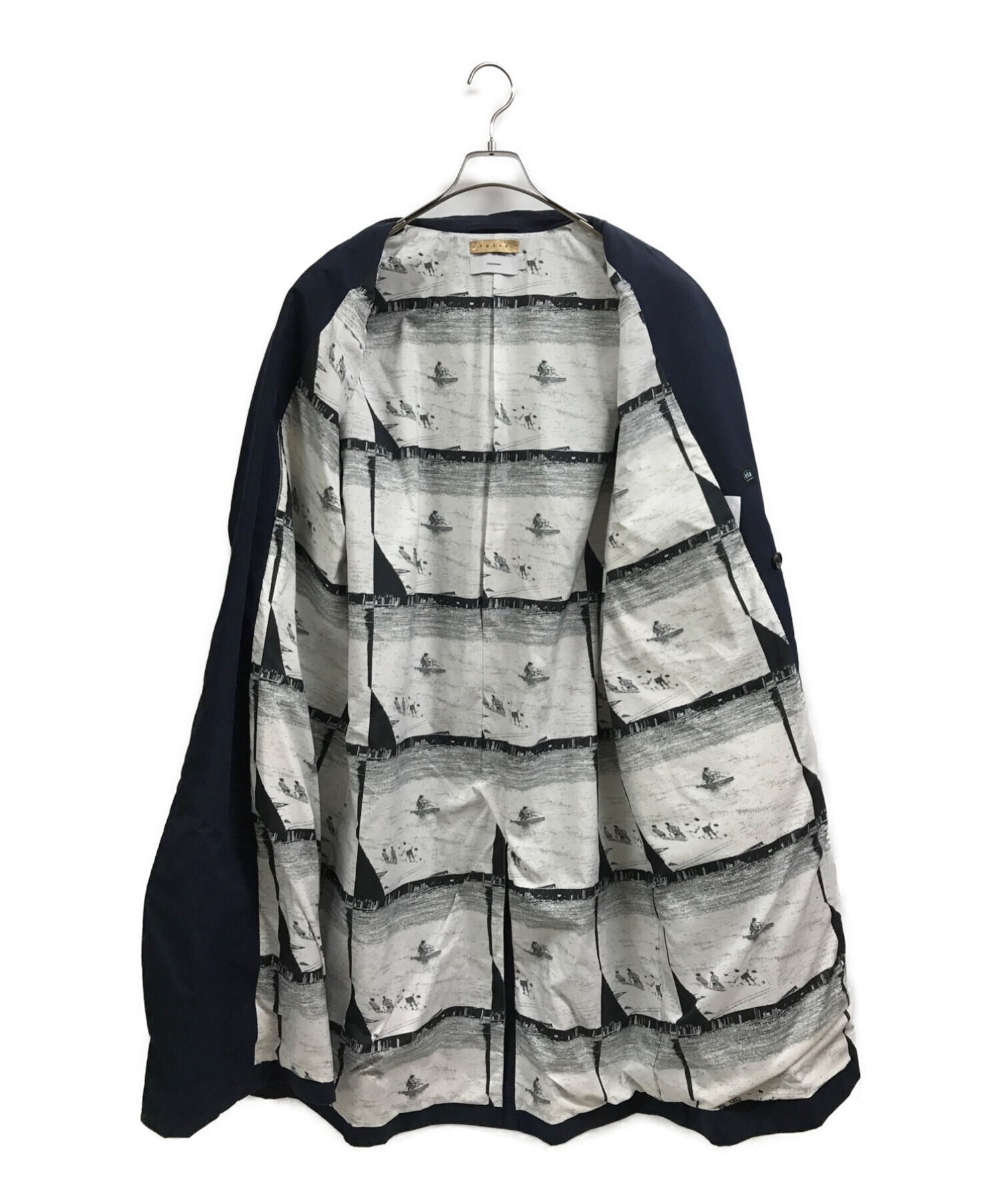 Graphpaper (グラフペーパー) FUTUR (フューチャー) Etaproof Coat ネイビー サイズ:1