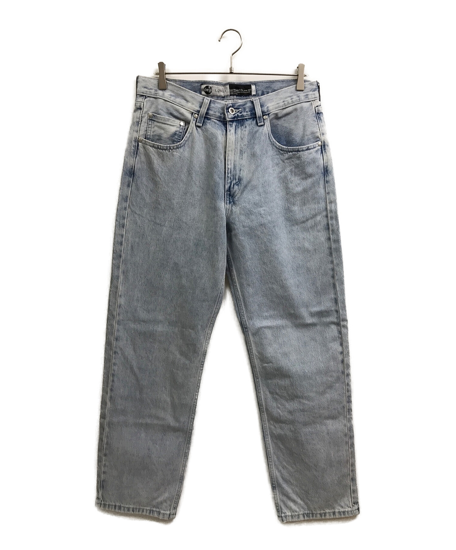 LEVI'S (リーバイス) SILVERTAB ルーズフィットデニムパンツ インディゴ サイズ:W32