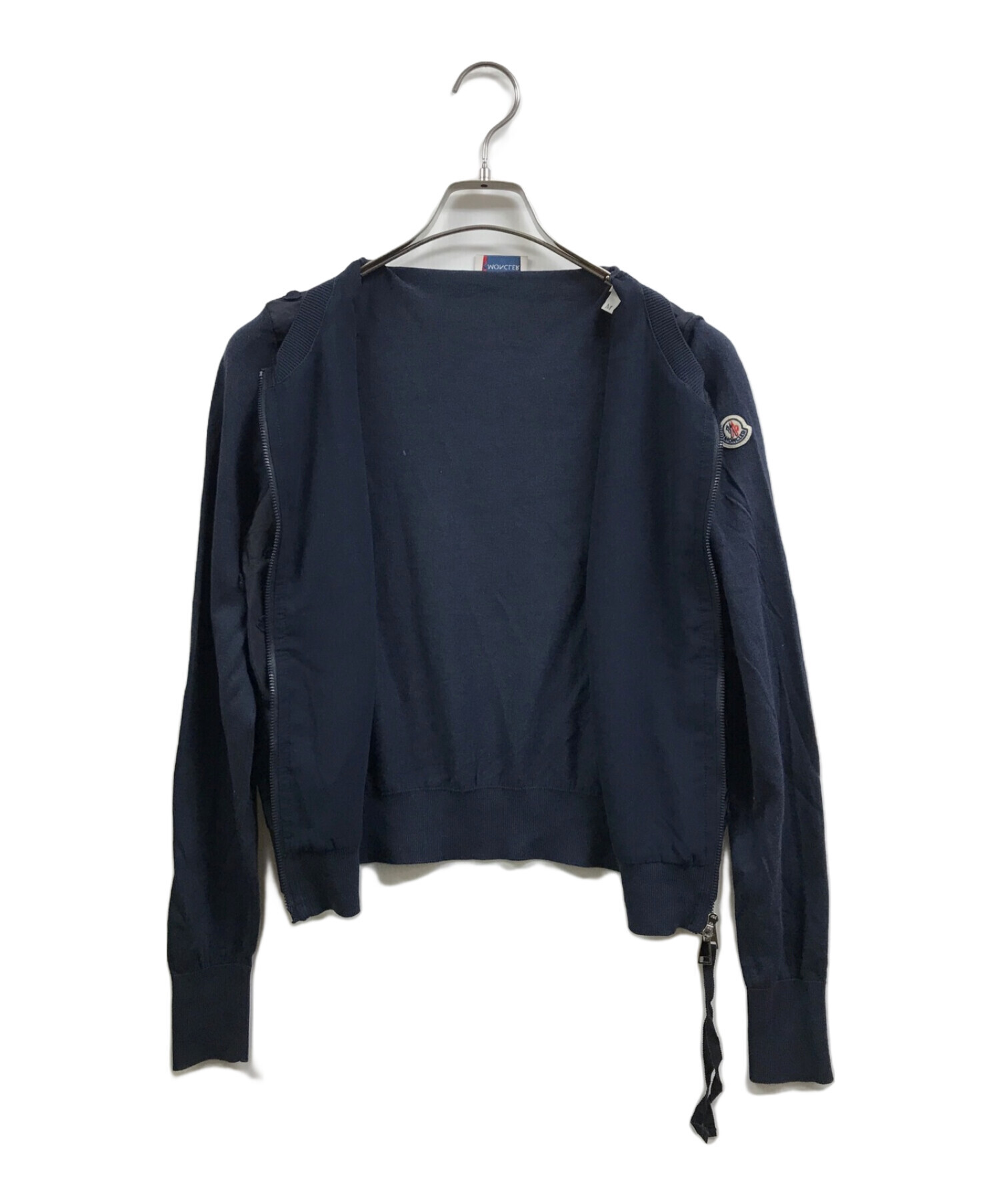 MONCLER (モンクレール) CARDIGAN TRICOT ネイビー サイズ:M