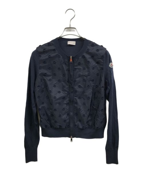 中古・古着通販】MONCLER (モンクレール) CARDIGAN TRICOT ネイビー