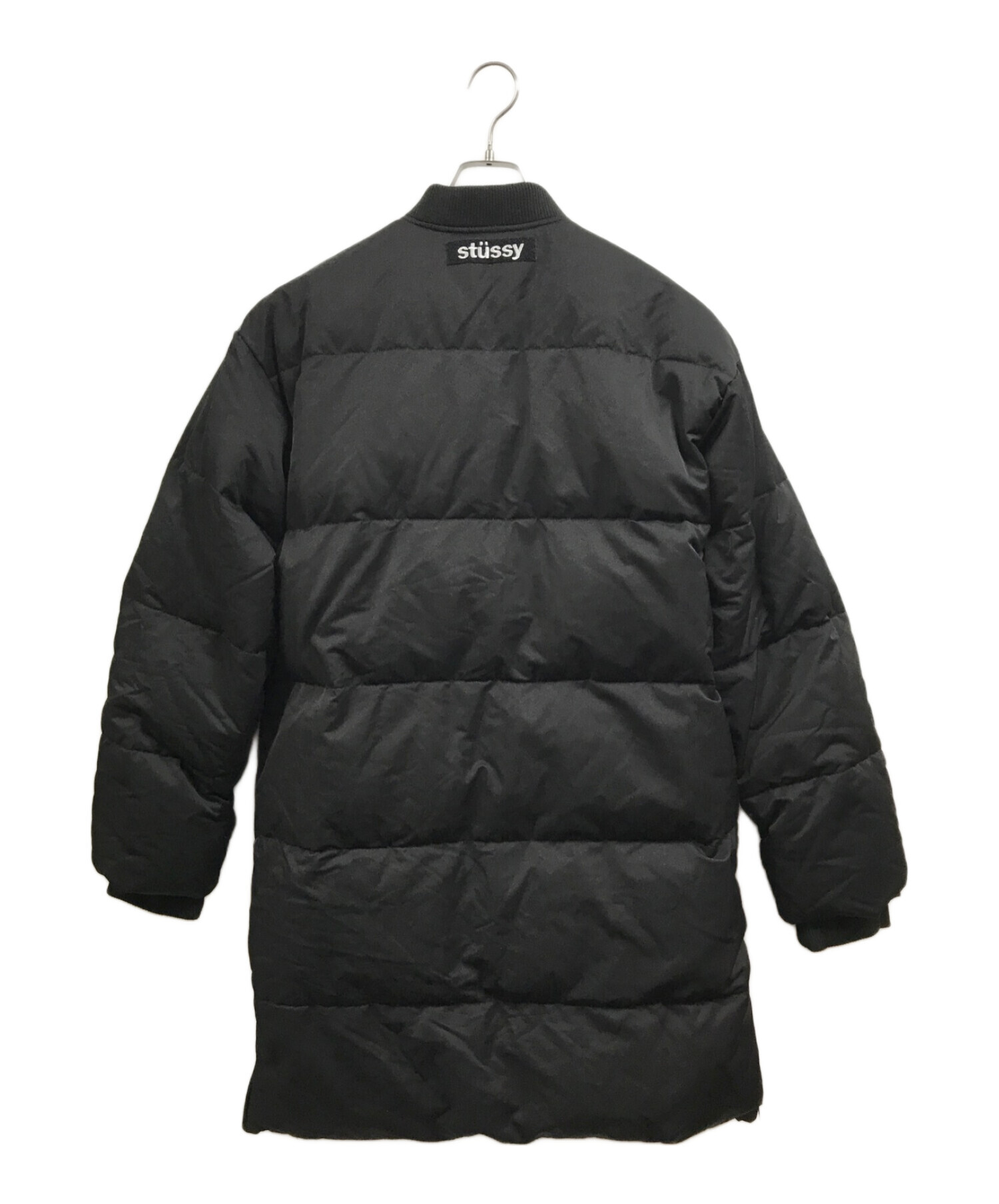 中古・古着通販】stussy (ステューシー) Down Long Coat ブラック 