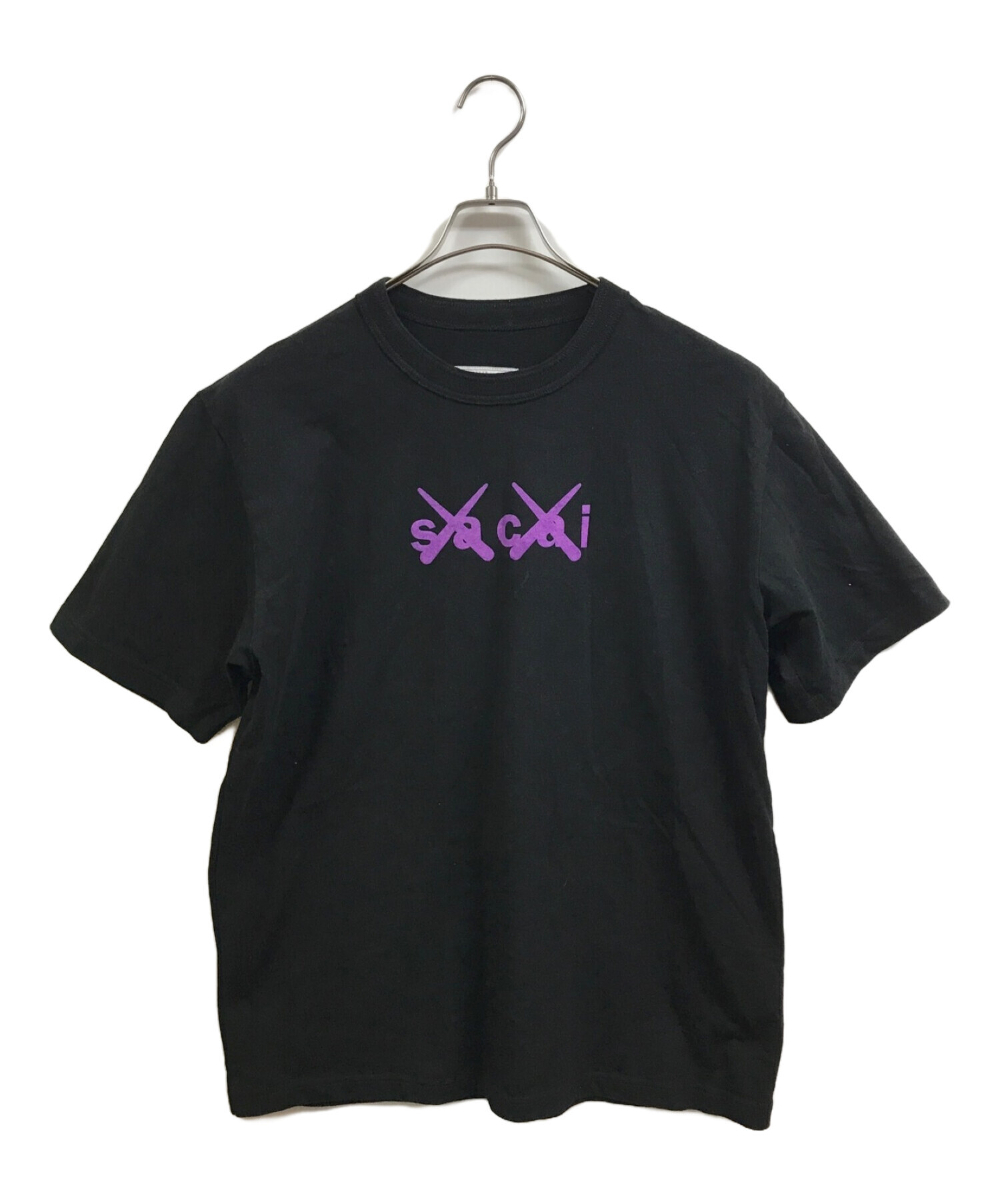 sacai x KAWS Print T-shirt BLACK サイズ4ダブルタップス