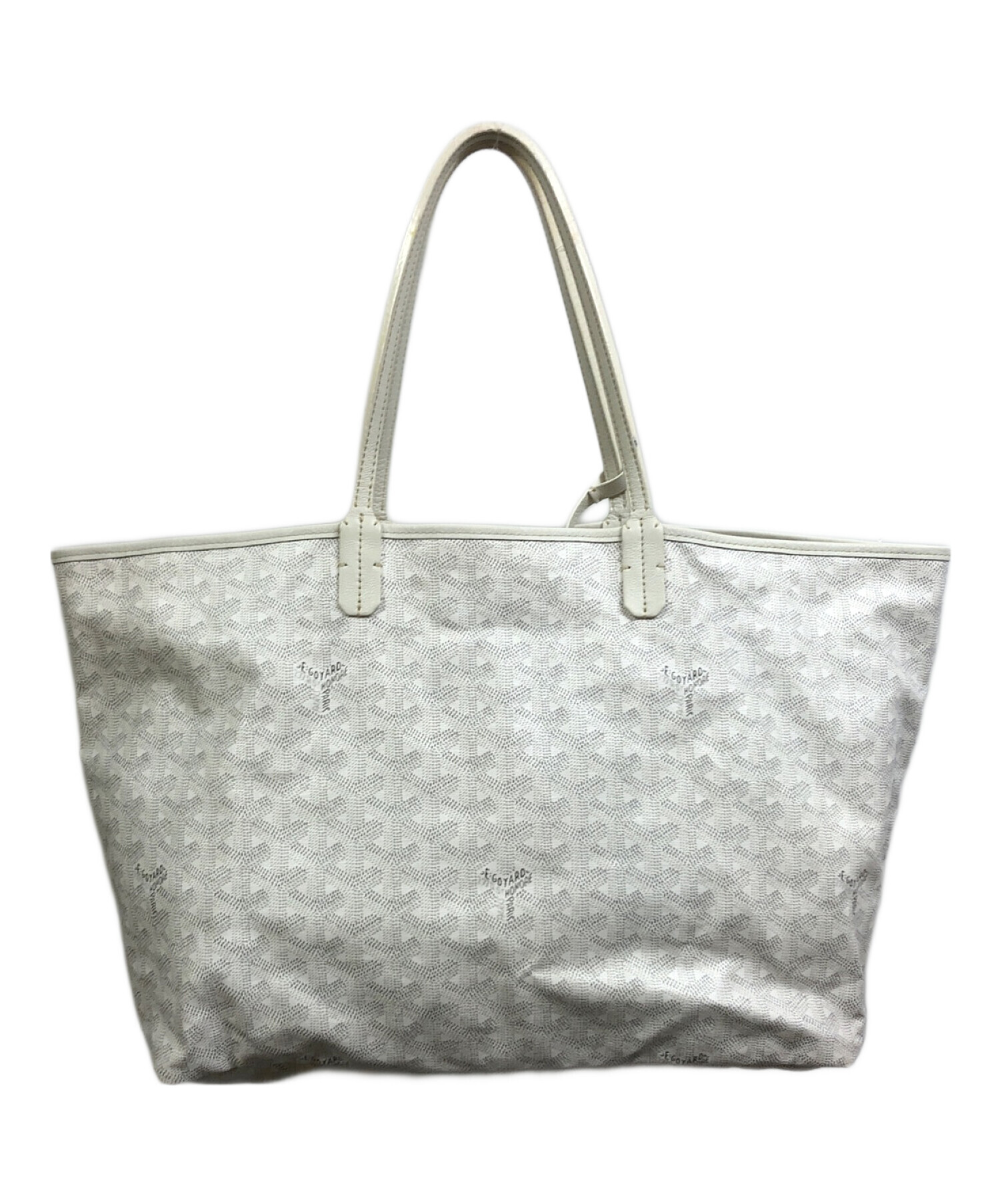 中古・古着通販】GOYARD (ゴヤール) トートバッグ ホワイト｜ブランド・古着通販 トレファク公式【TREFAC FASHION】スマホサイト