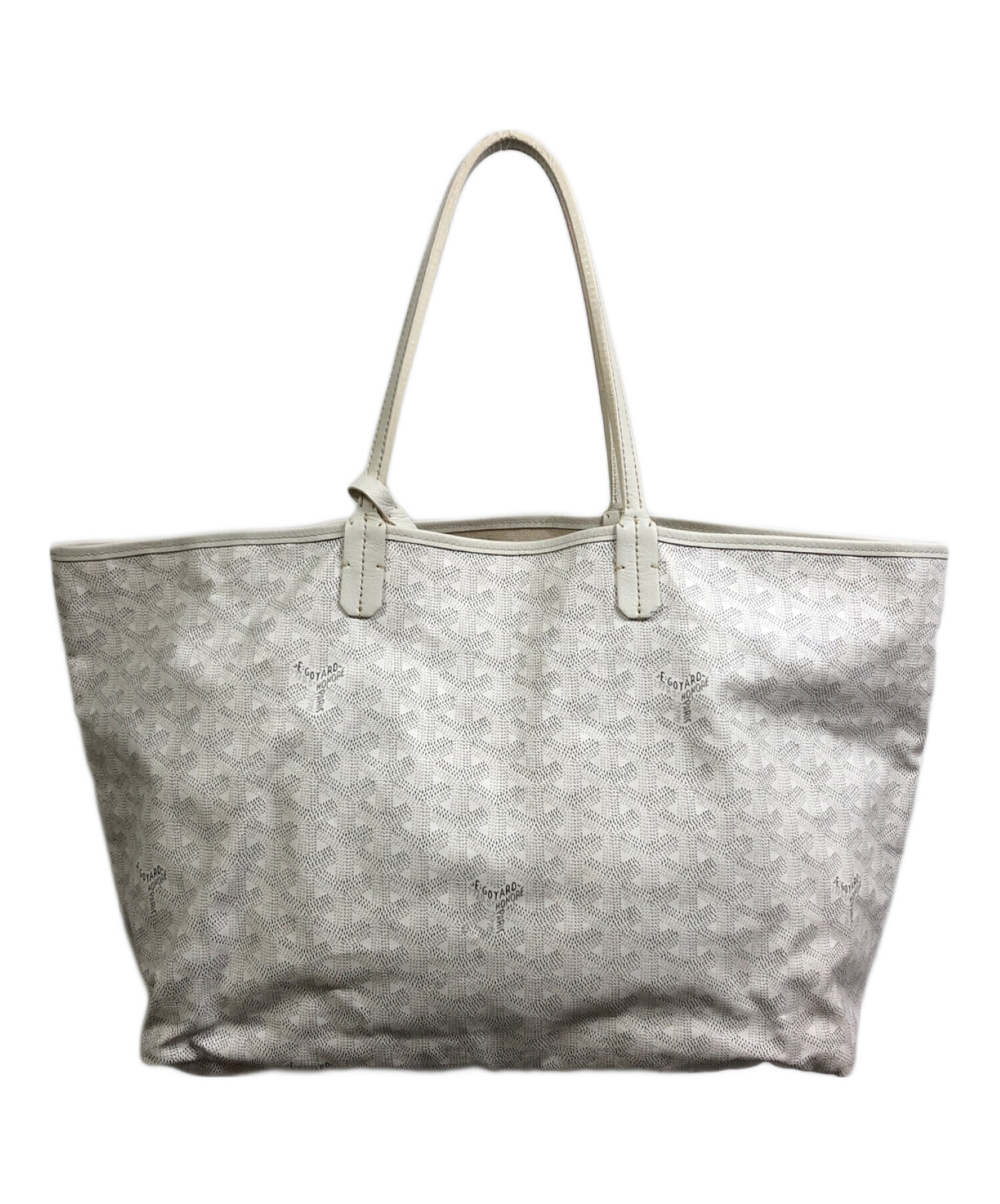 中古・古着通販】GOYARD (ゴヤール) トートバッグ ホワイト｜ブランド・古着通販 トレファク公式【TREFAC FASHION】スマホサイト