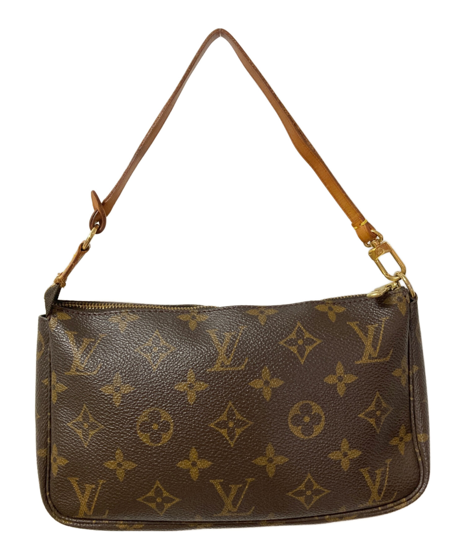 中古・古着通販】LOUIS VUITTON (ルイ ヴィトン) )モノグラム ポシェットアクセソワール ブラウン｜ブランド・古着通販  トレファク公式【TREFAC FASHION】スマホサイト