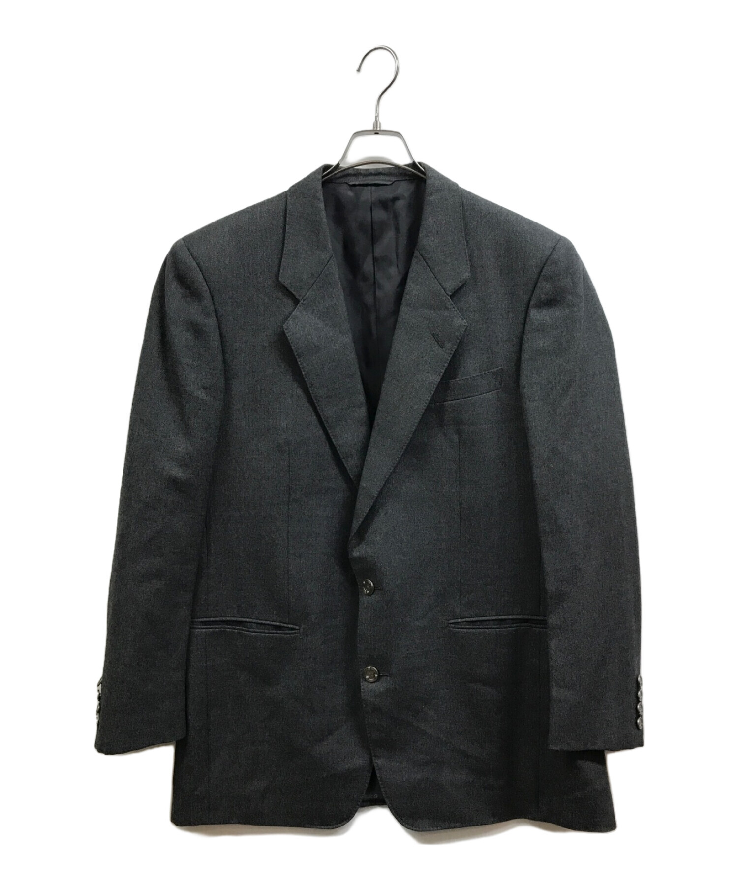 Christian Dior (クリスチャン ディオール) テーラードジャケット グレー サイズ:-