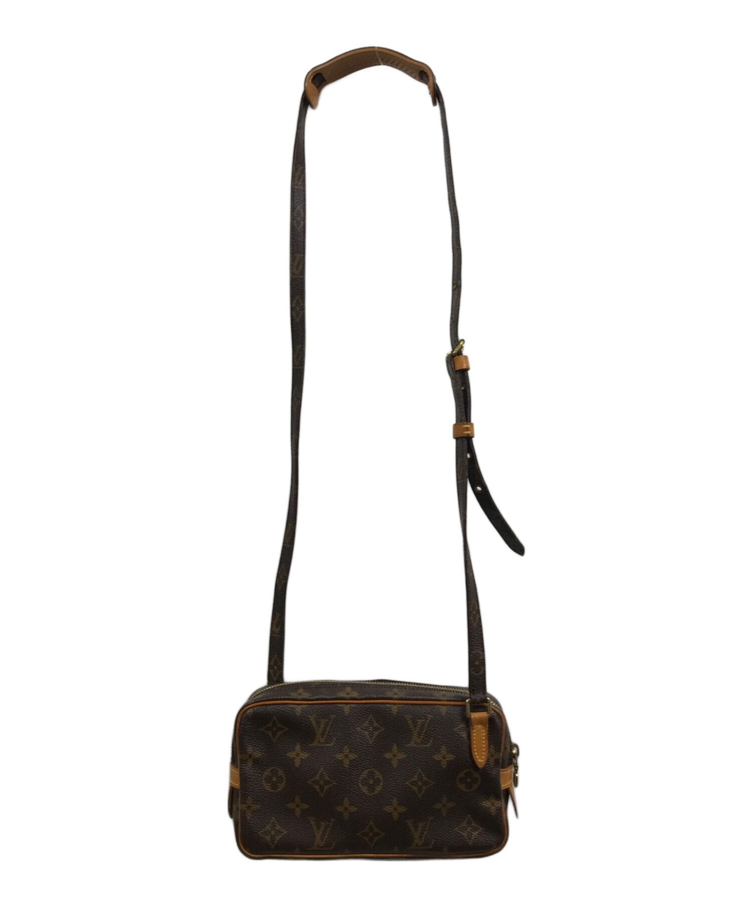 中古・古着通販】LOUIS VUITTON (ルイ ヴィトン) マルリーバンドリエール/ショルダーポーチ ブラウン｜ブランド・古着通販  トレファク公式【TREFAC FASHION】スマホサイト