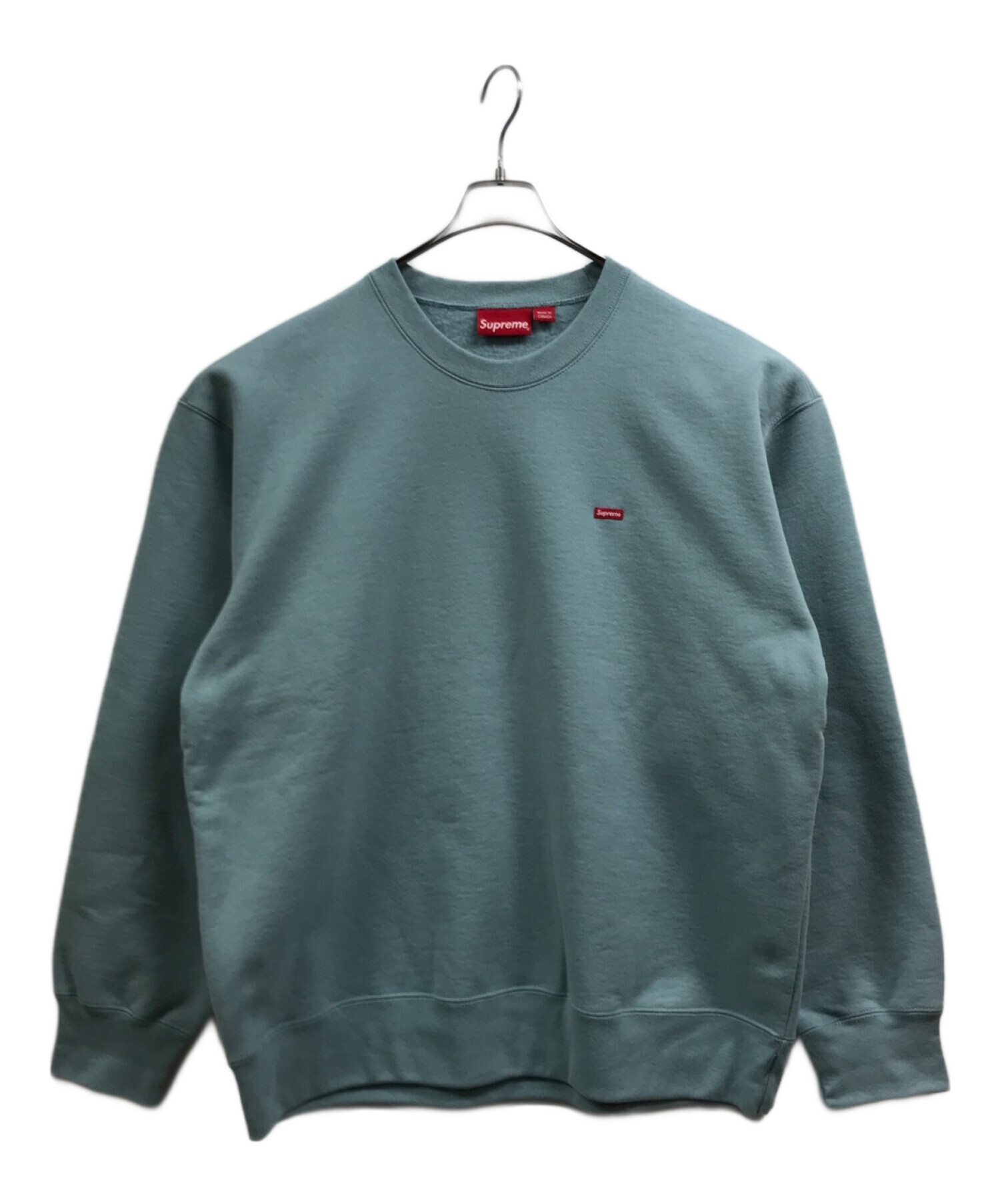 中古・古着通販】SUPREME (シュプリーム) スモールボックスクルーネックスウェット ブルー サイズ:XL｜ブランド・古着通販  トレファク公式【TREFAC FASHION】スマホサイト