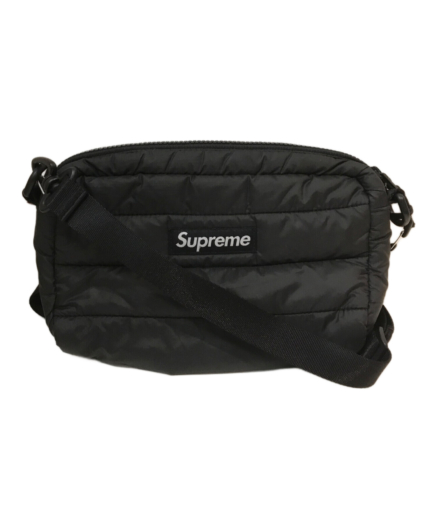 中古・古着通販】SUPREME (シュプリーム) ショルダーバッグ ブラック｜ブランド・古着通販 トレファク公式【TREFAC  FASHION】スマホサイト