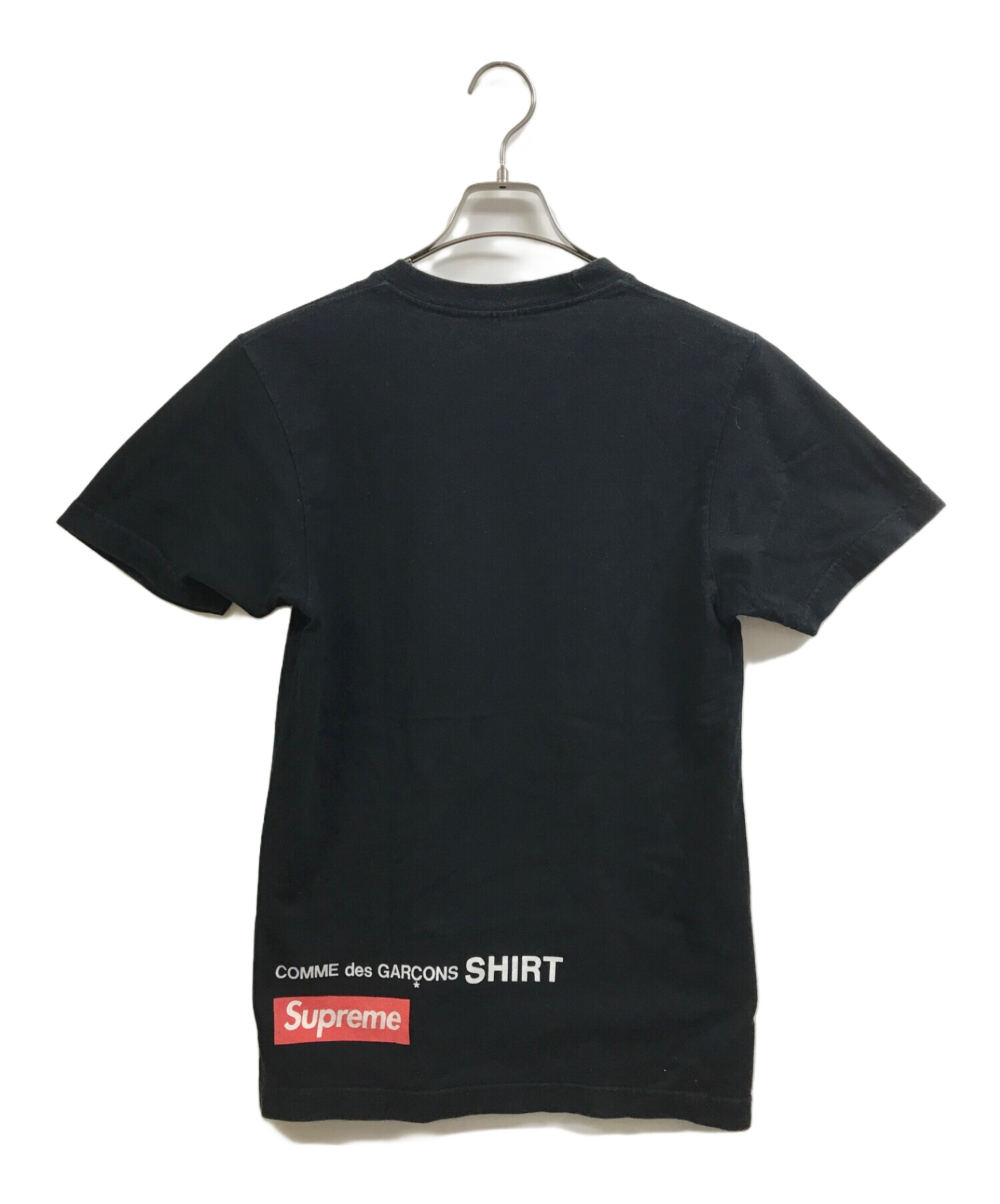 中古・古着通販】COMME des GARCONS SHIRT (コムデギャルソンシャツ) SUPREME (シュプリーム) フォトプリントTシャツ  ブラック サイズ:S｜ブランド・古着通販 トレファク公式【TREFAC FASHION】スマホサイト