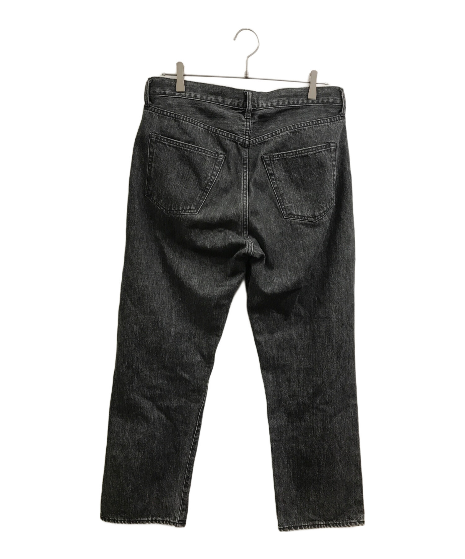 A.PRESSE (アプレッセ) Washed Denim Pants グレー サイズ:34