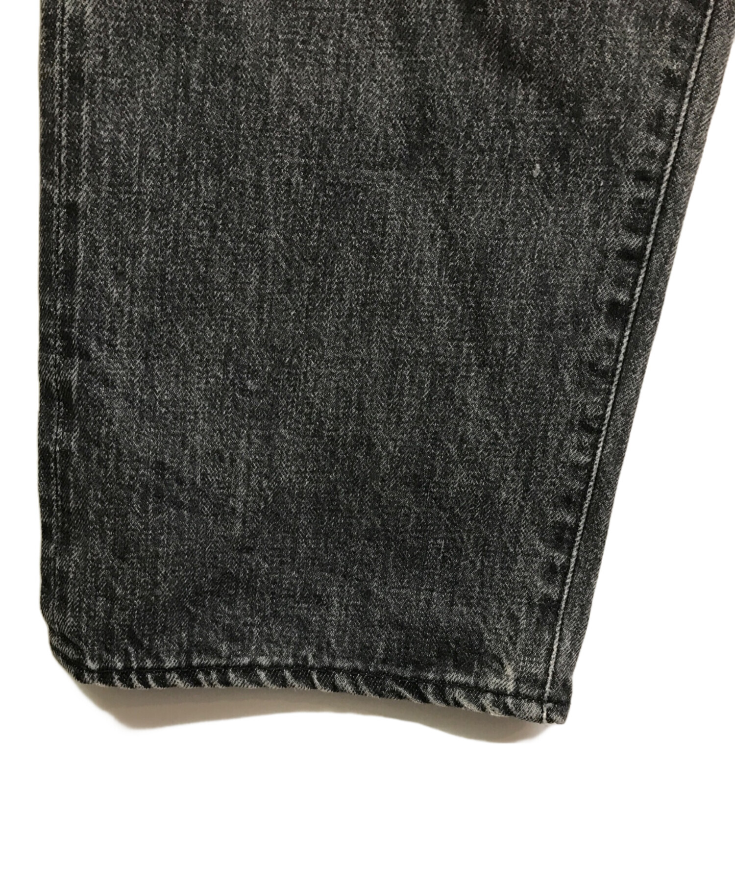 A.PRESSE (アプレッセ) Washed Denim Pants グレー サイズ:34