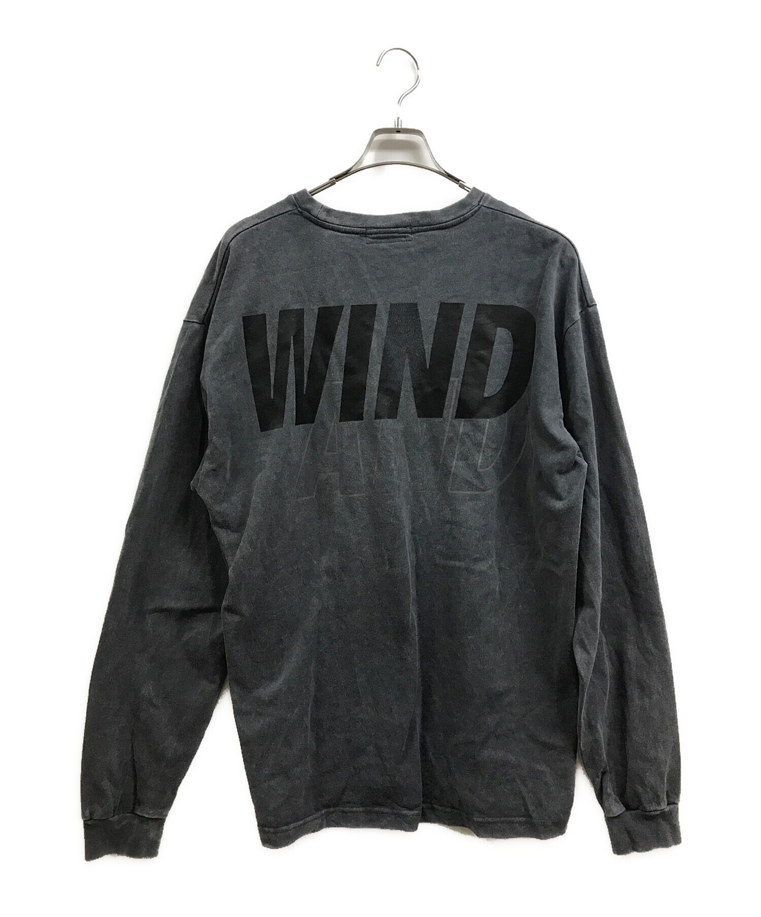 WIND AND SEA (ウィンダンシー) L/S Tee グレー サイズ:L