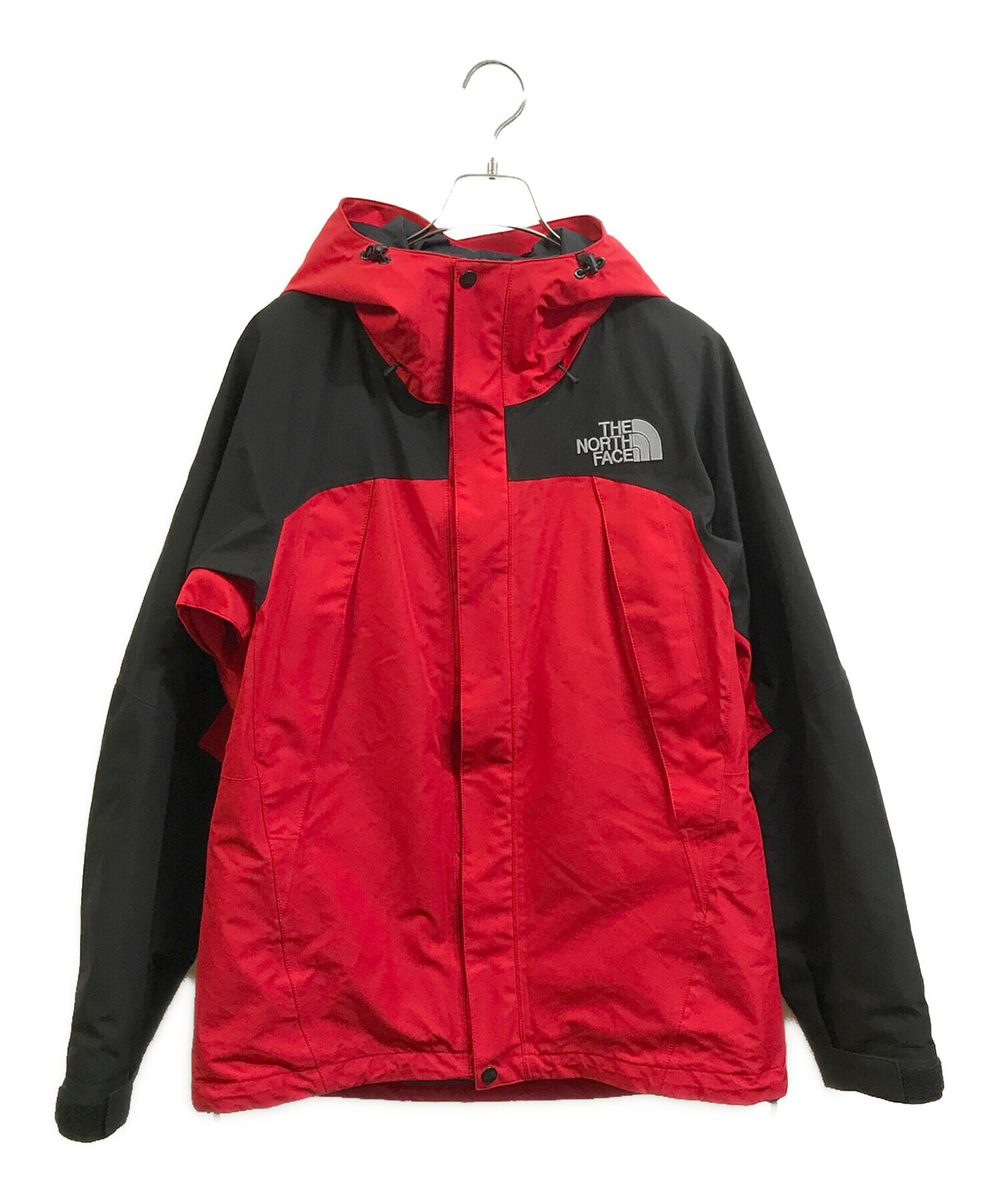 THE NORTH FACE (ザ ノース フェイス) ナイロンマウンテンジャケット レッド サイズ:L