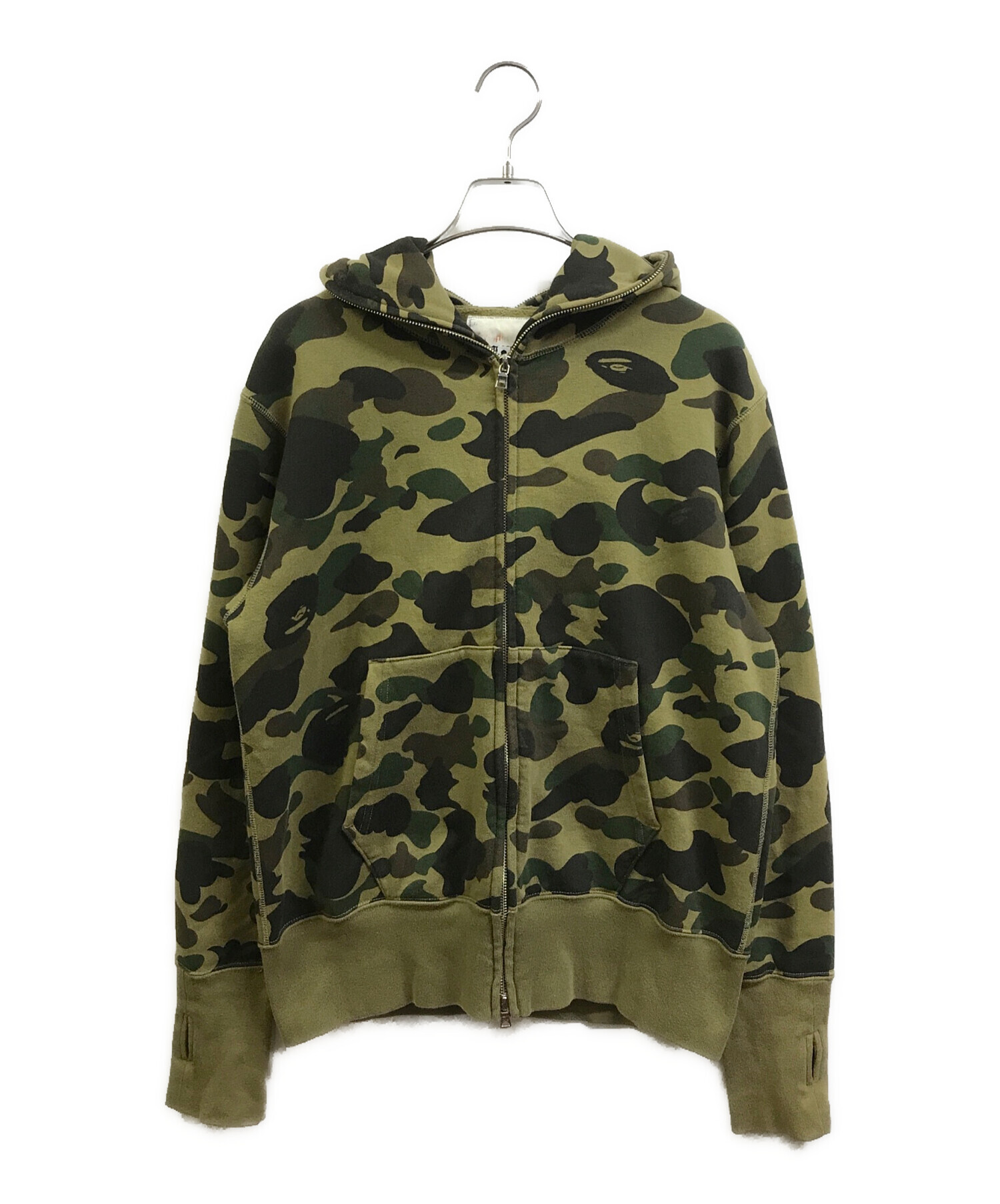 a bathing ape カモ柄 人気 パーカー