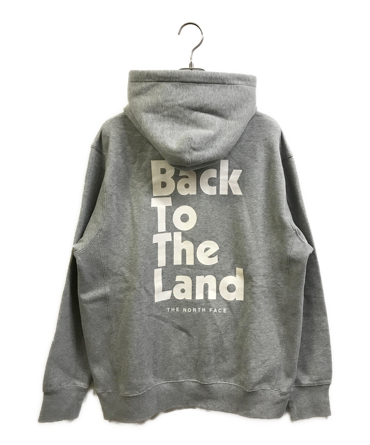 THE NORTH FACE (ザ ノース フェイス) Back To The Land Hoodie グレー サイズ:M 未使用品