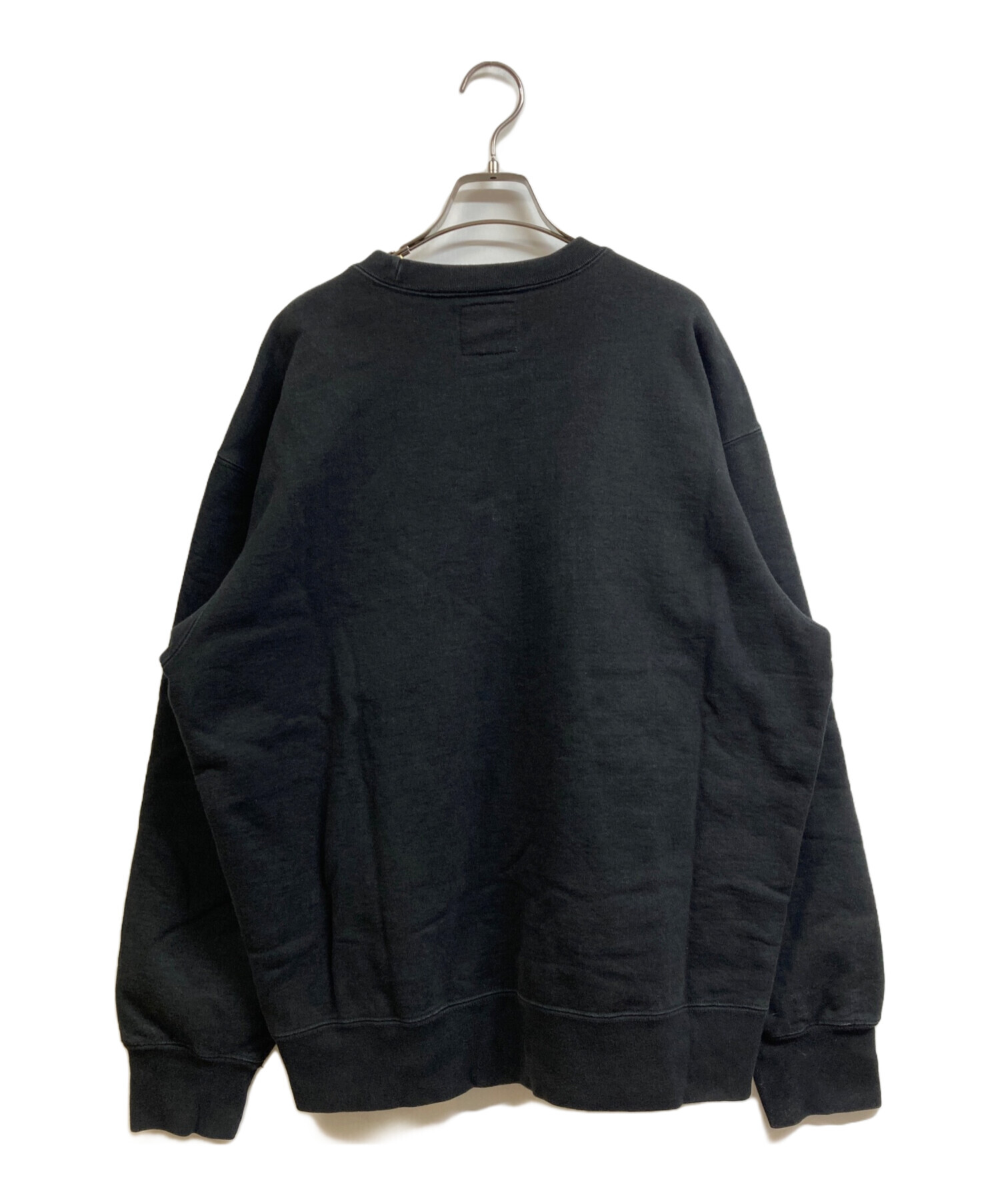 中古・古着通販】Supreme (シュプリーム) YOHJI YAMAMOTO (ヨウジヤマモト) クルーネックスウェット ブラック サイズ:Ｌ｜ブランド・古着通販  トレファク公式【TREFAC FASHION】スマホサイト