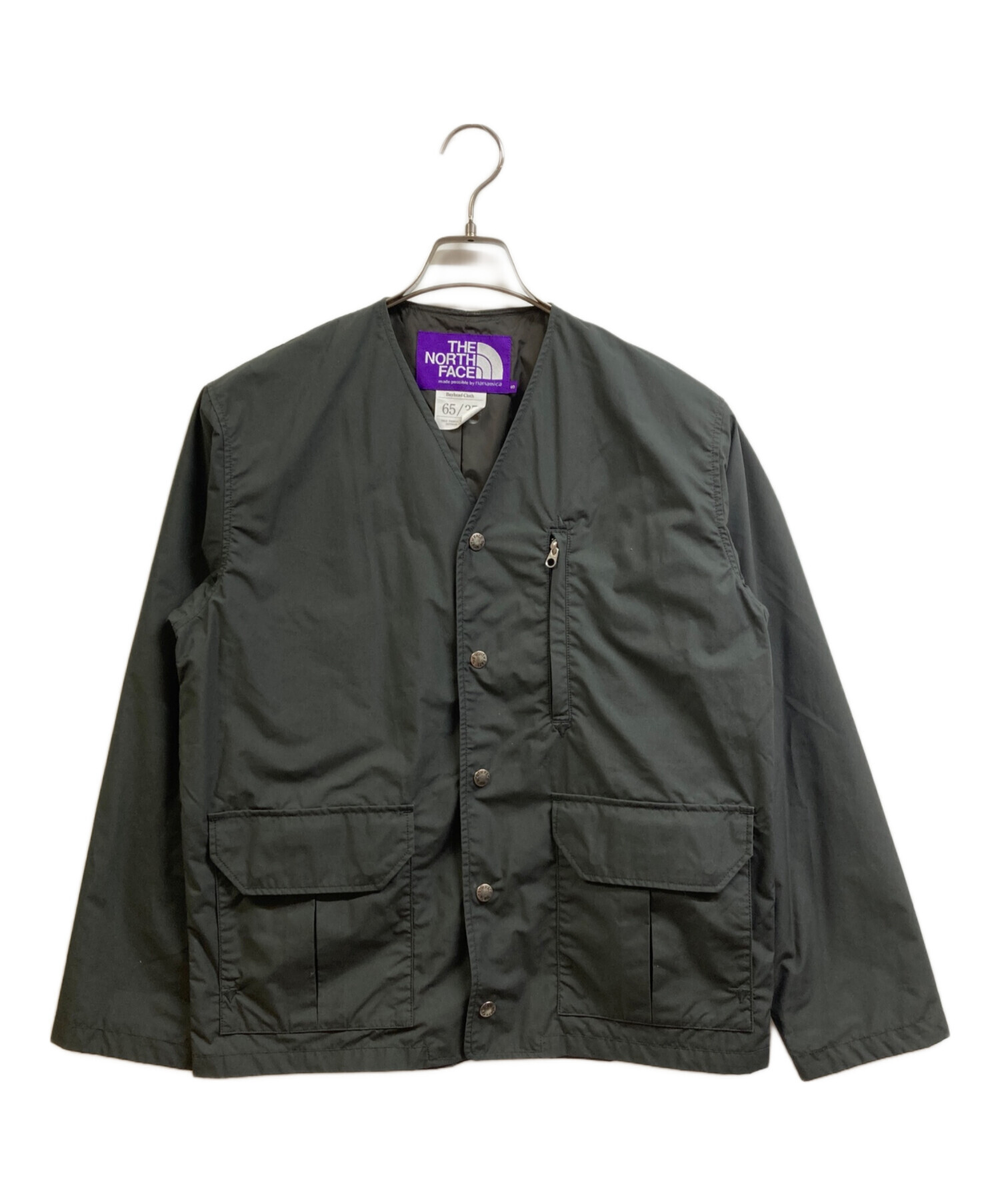 中古・古着通販】THE NORTHFACE PURPLELABEL (ザ・ノースフェイス パープルレーベル) Midweight 65/35  Hopper Field Cardigan グレー サイズ:S｜ブランド・古着通販 トレファク公式【TREFAC FASHION】スマホサイト