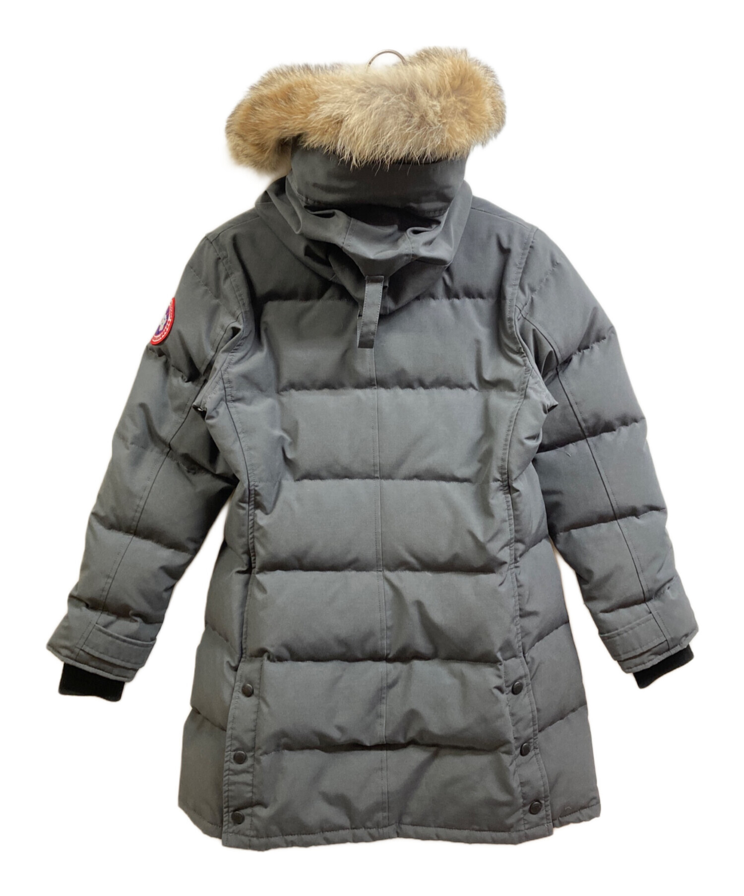 中古・古着通販】CANADA GOOSE (カナダグース) シェルバーンパーカロングダウンジャケット グレー サイズ:M｜ブランド・古着通販  トレファク公式【TREFAC FASHION】スマホサイト