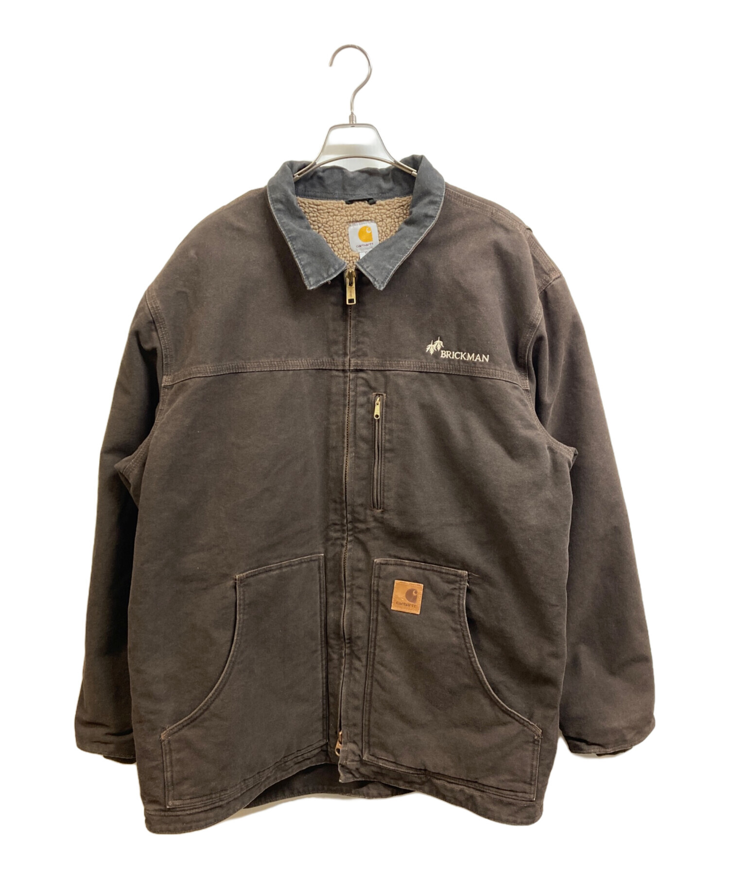 中古・古着通販】CarHartt (カーハート) 裏ボアダックジャケット ブラウン サイズ:XL｜ブランド・古着通販 トレファク公式【TREFAC  FASHION】スマホサイト