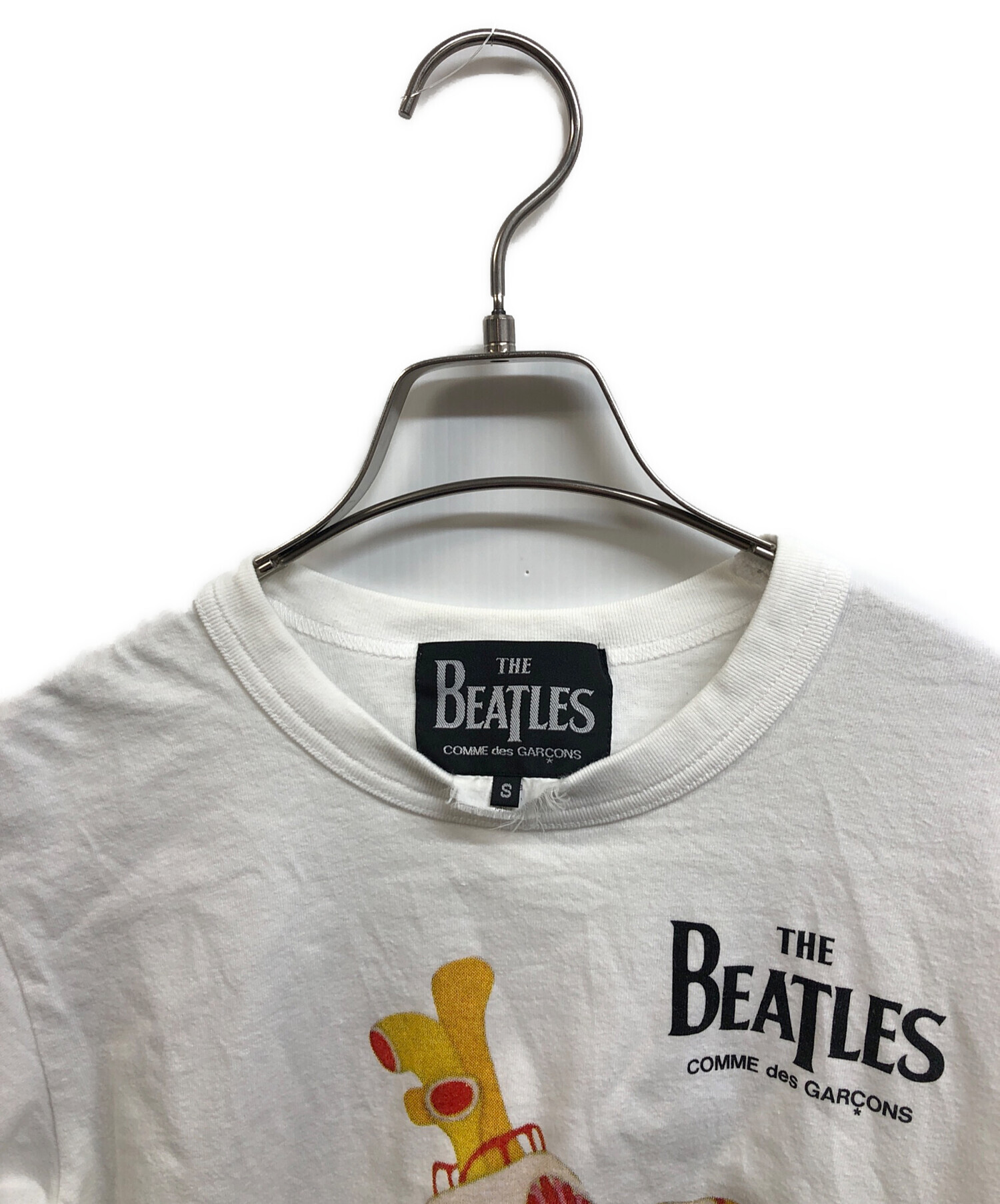 中古・古着通販】THE BEATLES (ビートルズ) COMME des GARCONS (コムデギャルソン) イエローサブマリンTシャツ ブラック  サイズ:S｜ブランド・古着通販 トレファク公式【TREFAC FASHION】スマホサイト