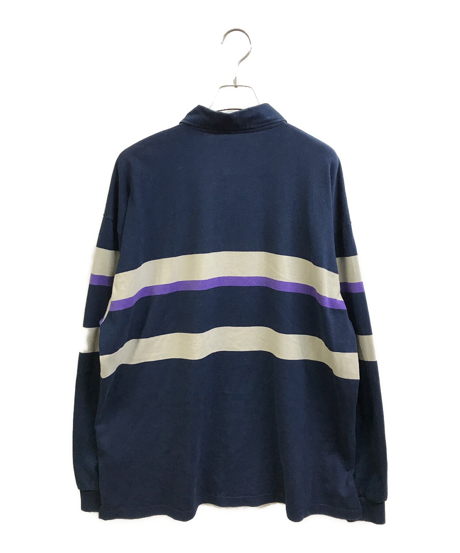 中古・古着通販】DESCENDANT (ディセンダント) PUBA POLO LS ネイビー サイズ:2｜ブランド・古着通販  トレファク公式【TREFAC FASHION】スマホサイト