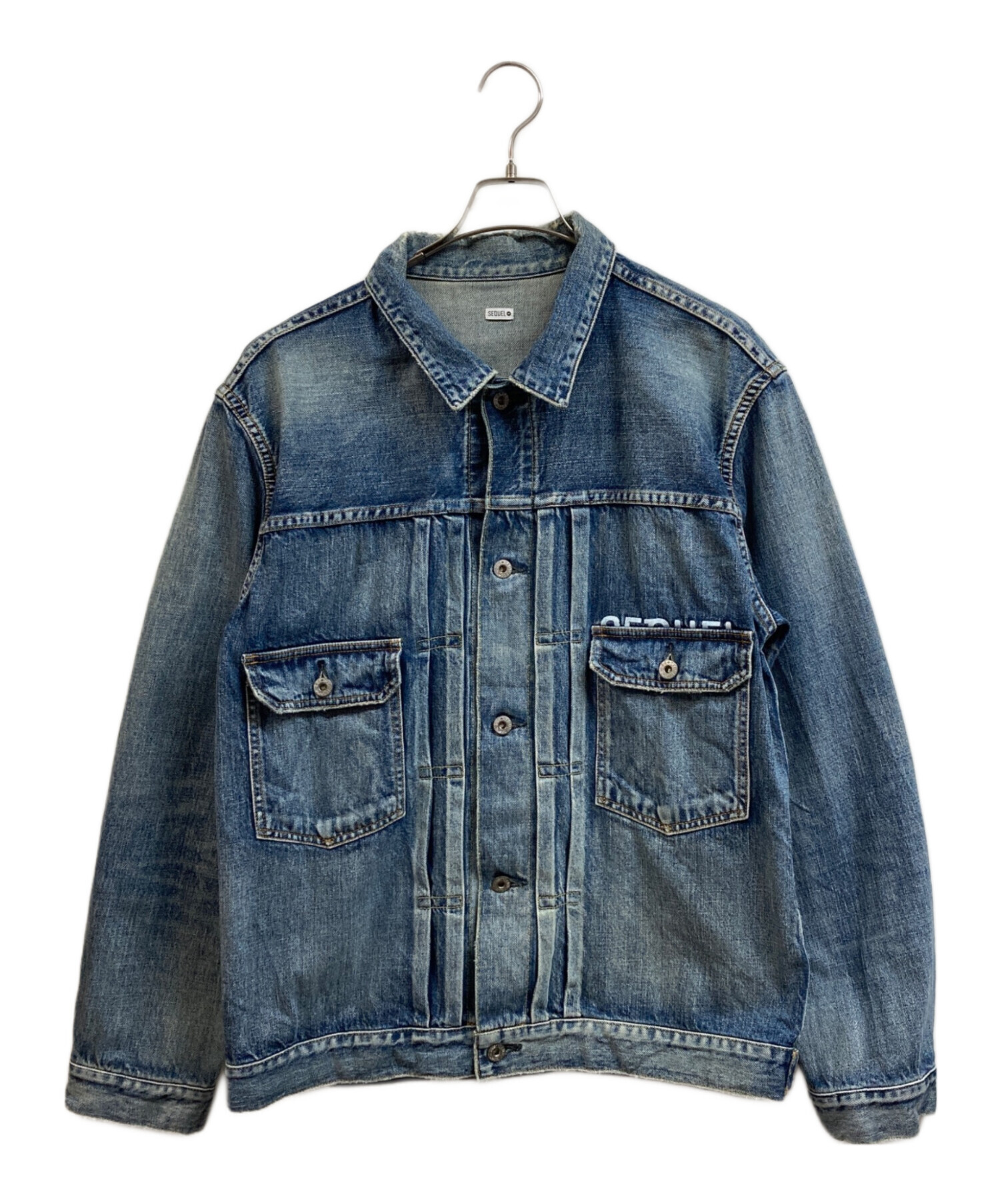 中古・古着通販】SEQUEL (シークエル) FRAGMENT DESIGN (フラグメントデザイン) 2nd DENIM JACKET インディゴ  サイズ:XL｜ブランド・古着通販 トレファク公式【TREFAC FASHION】スマホサイト