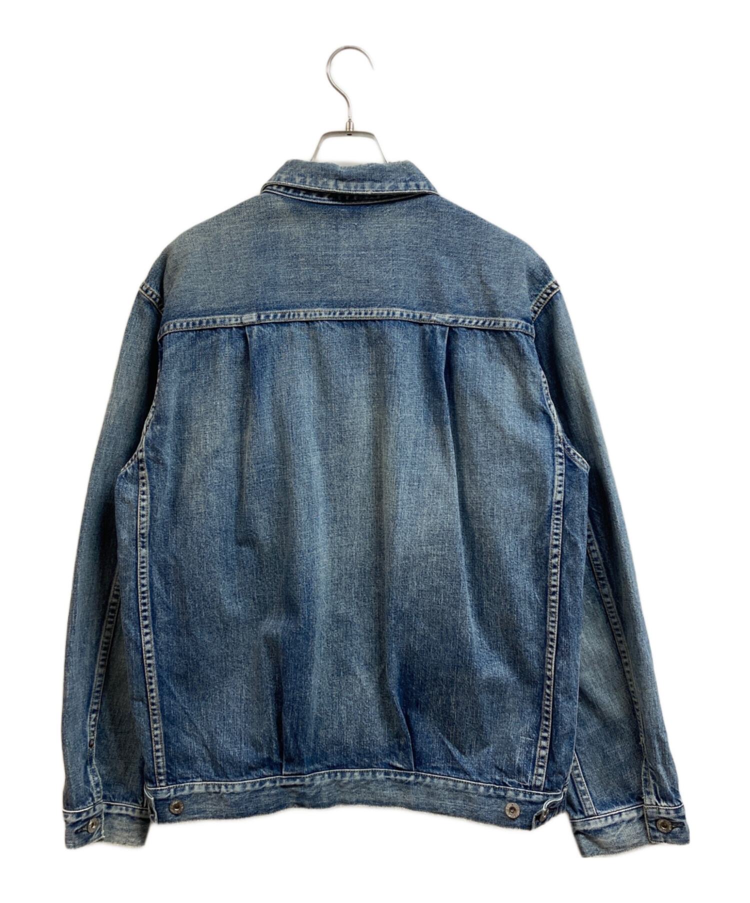 中古・古着通販】SEQUEL (シークエル) FRAGMENT DESIGN (フラグメントデザイン) 2nd DENIM JACKET インディゴ  サイズ:XL｜ブランド・古着通販 トレファク公式【TREFAC FASHION】スマホサイト