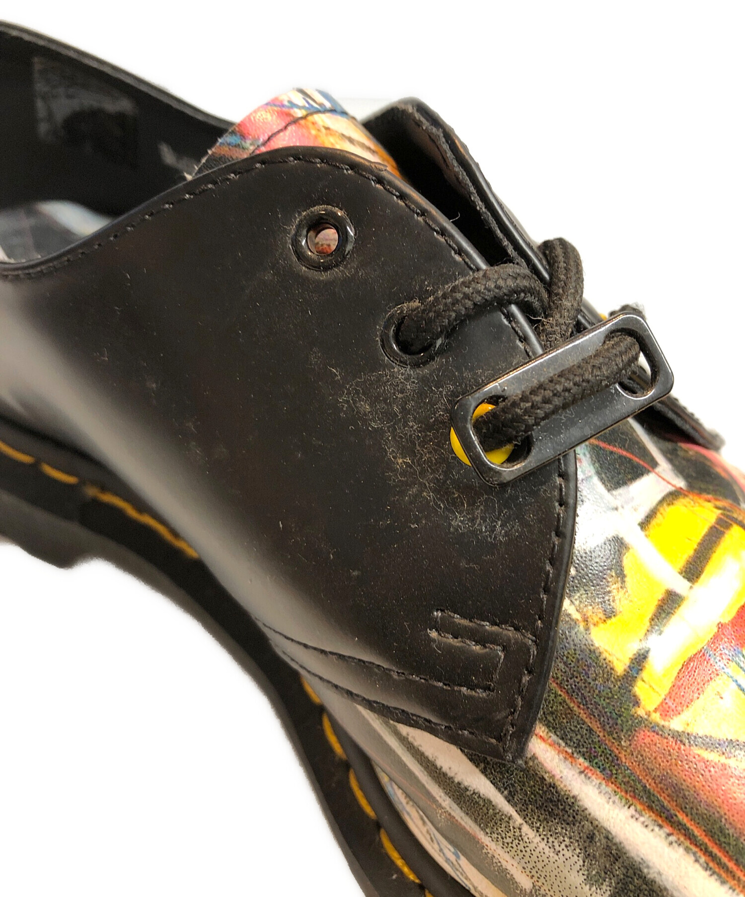 Dr.Martens (ドクターマーチン) BASQUIAT (バスキア) 3ホールシューズ ブラック サイズ:UK7