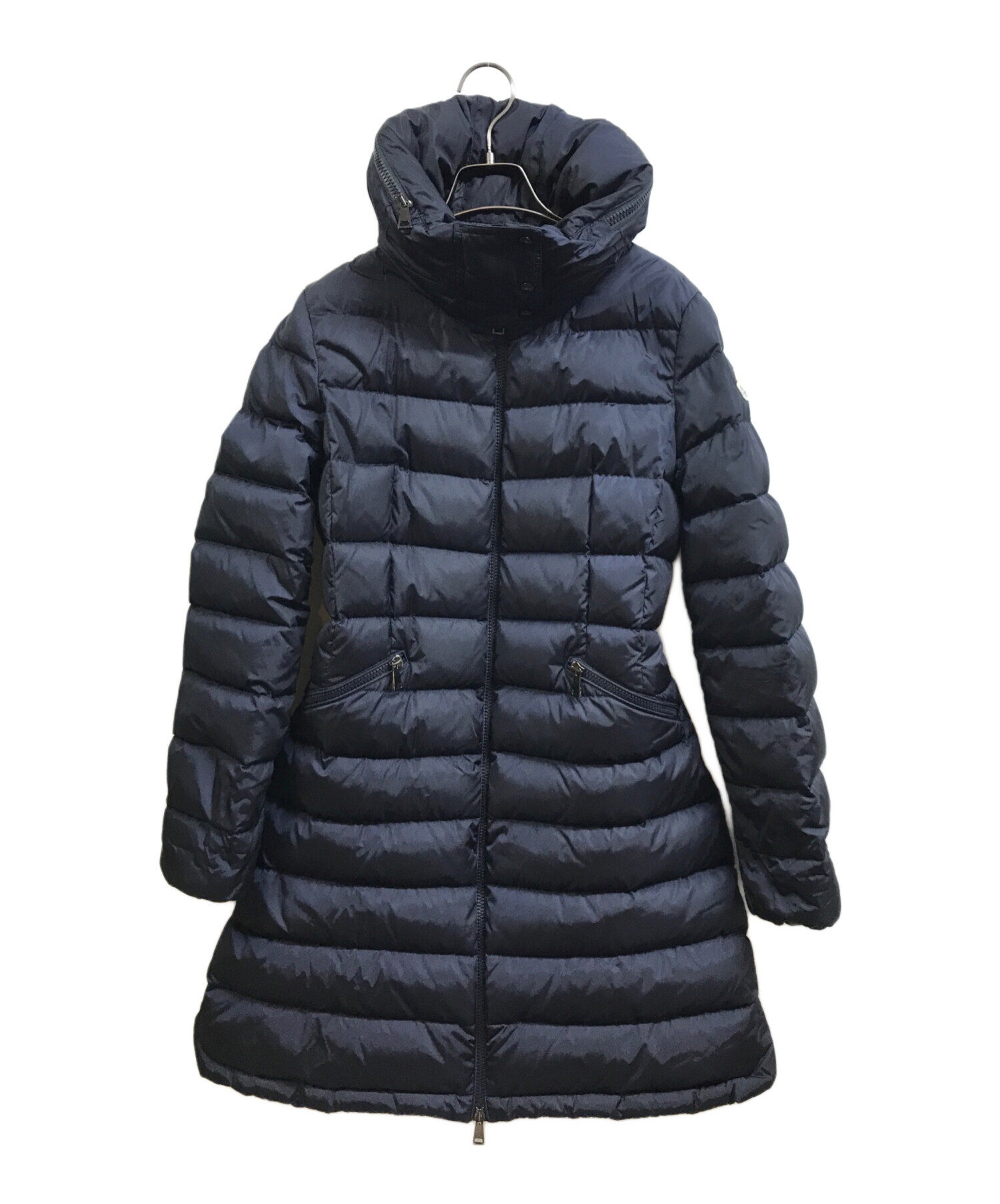 MONCLER (モンクレール) FLAMMETTE ダウンコート ネイビー サイズ:1