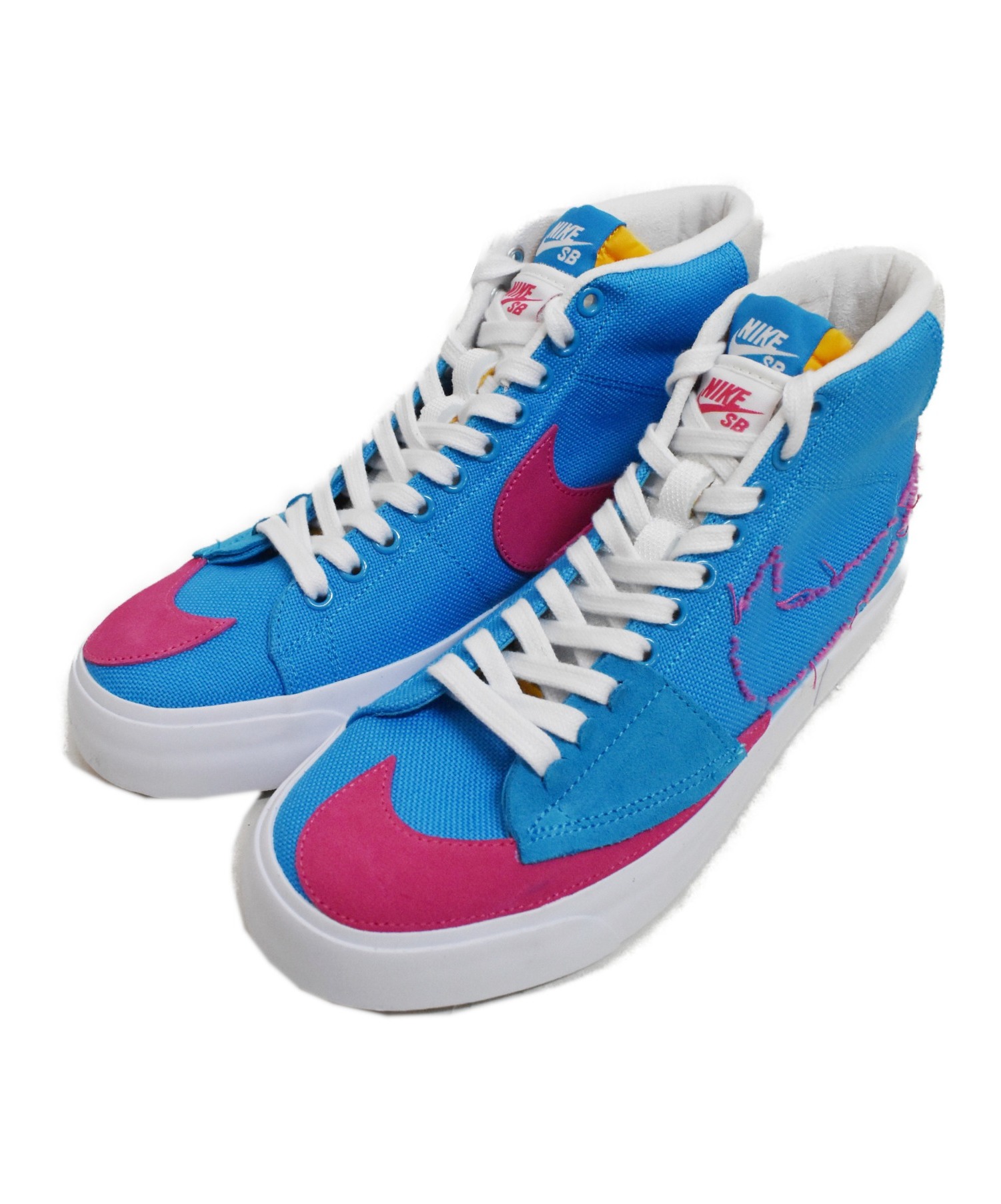 NIKE SB (ナイキエスビー) ZOOM BLAZER MID EDGE スニーカー ブルー サイズ:27.0cm CI3833-400