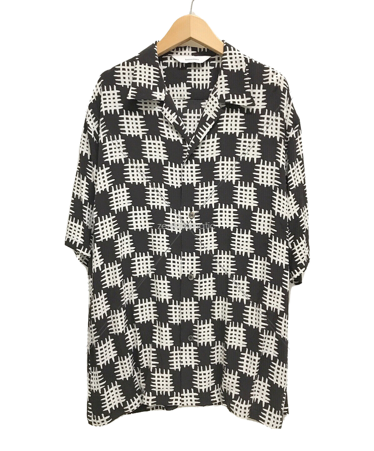 サスクワッチファブリックス DOMAN OPEN COLLAR H/SSHIRT - シャツ