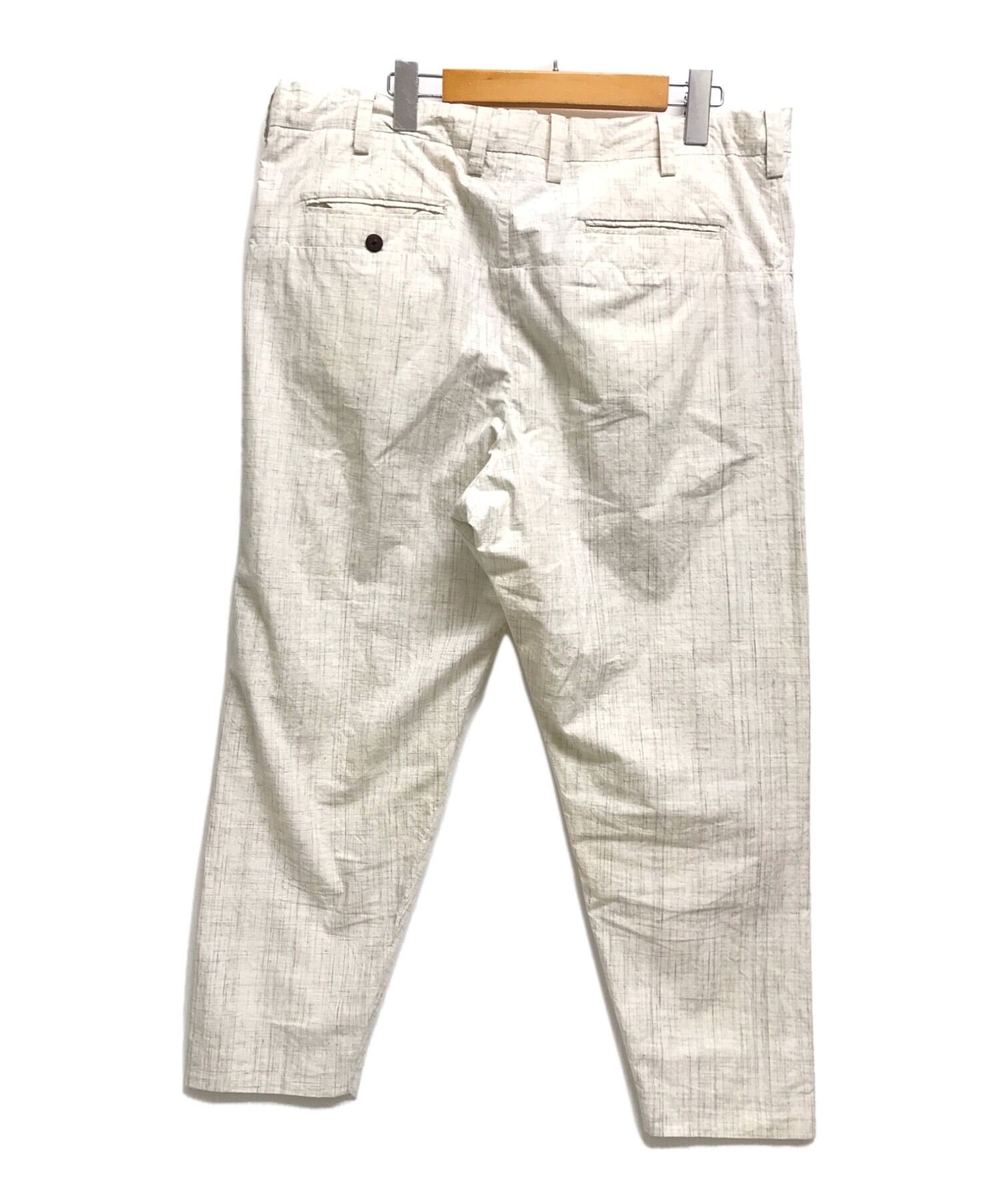 中古・古着通販】SUNSEA (サンシー) Sound Cotton Pants ホワイト