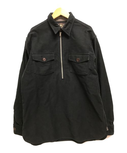 中古・古着通販】RRL (ダブルアールエル) プルオーバーハーフジップ