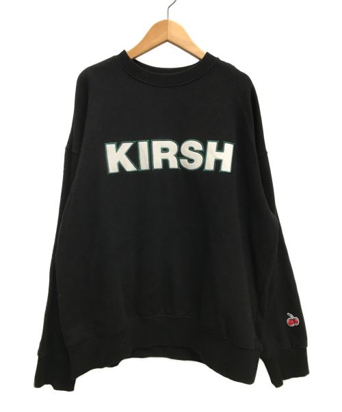 中古・古着通販】KIRSH (キルシー) ロゴスウェット ブラック サイズ:1 ...