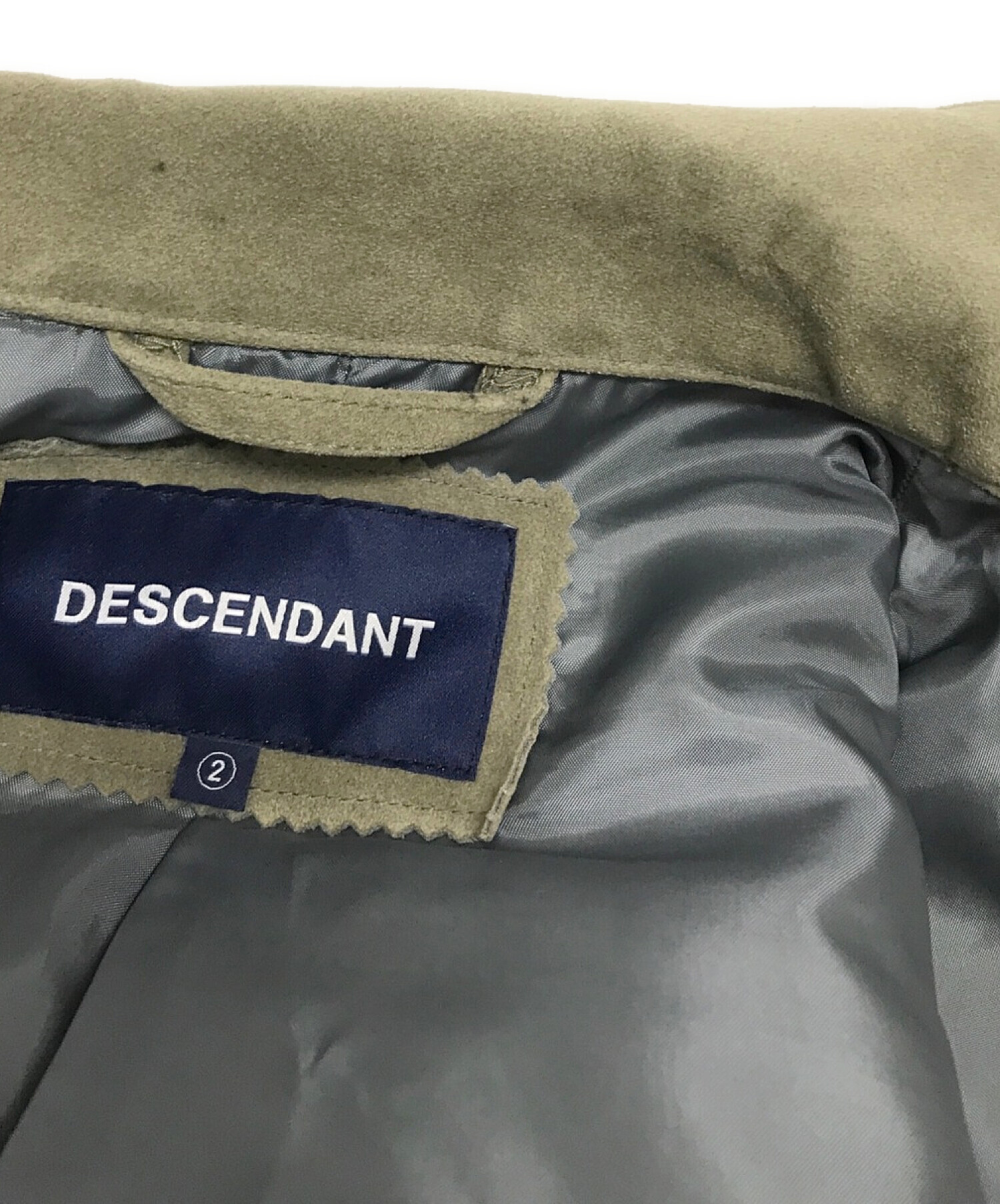 DESCENDANT (ディセンダント) PIGPEN TRACKER JACKET ベージュ サイズ:2