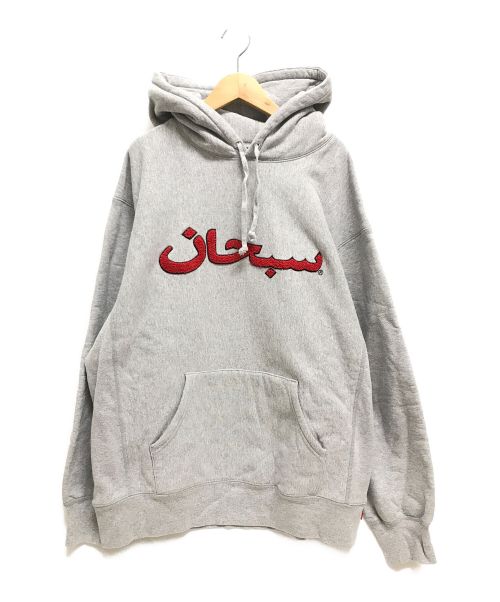 シュプリーム 21AW Arabic Logo Hooded Sweatshirt アラビックロゴプル